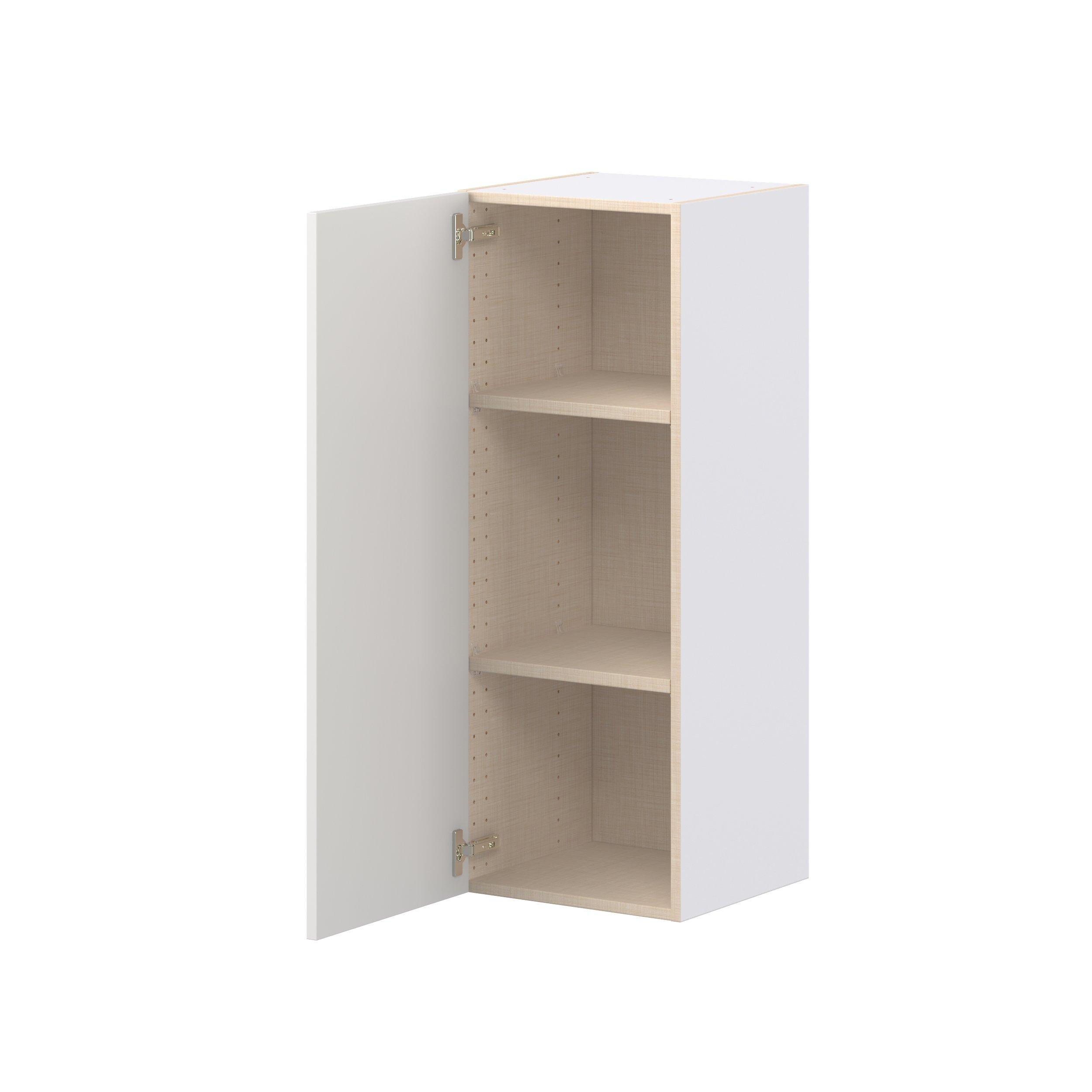 Candler 15 in. Painted Warm White Door Wall Cabinet