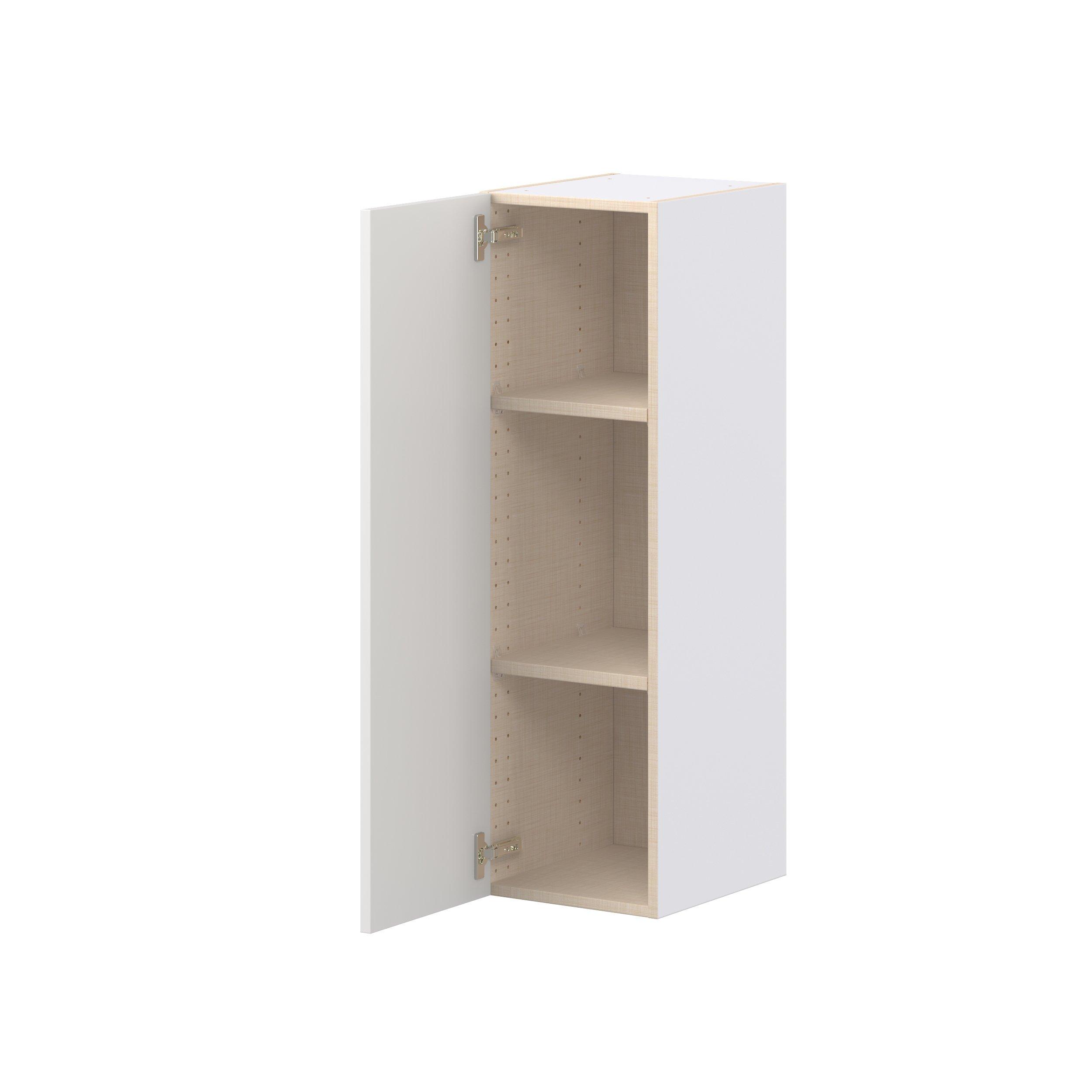 Candler 12 in. Painted Warm White Door Wall Cabinet