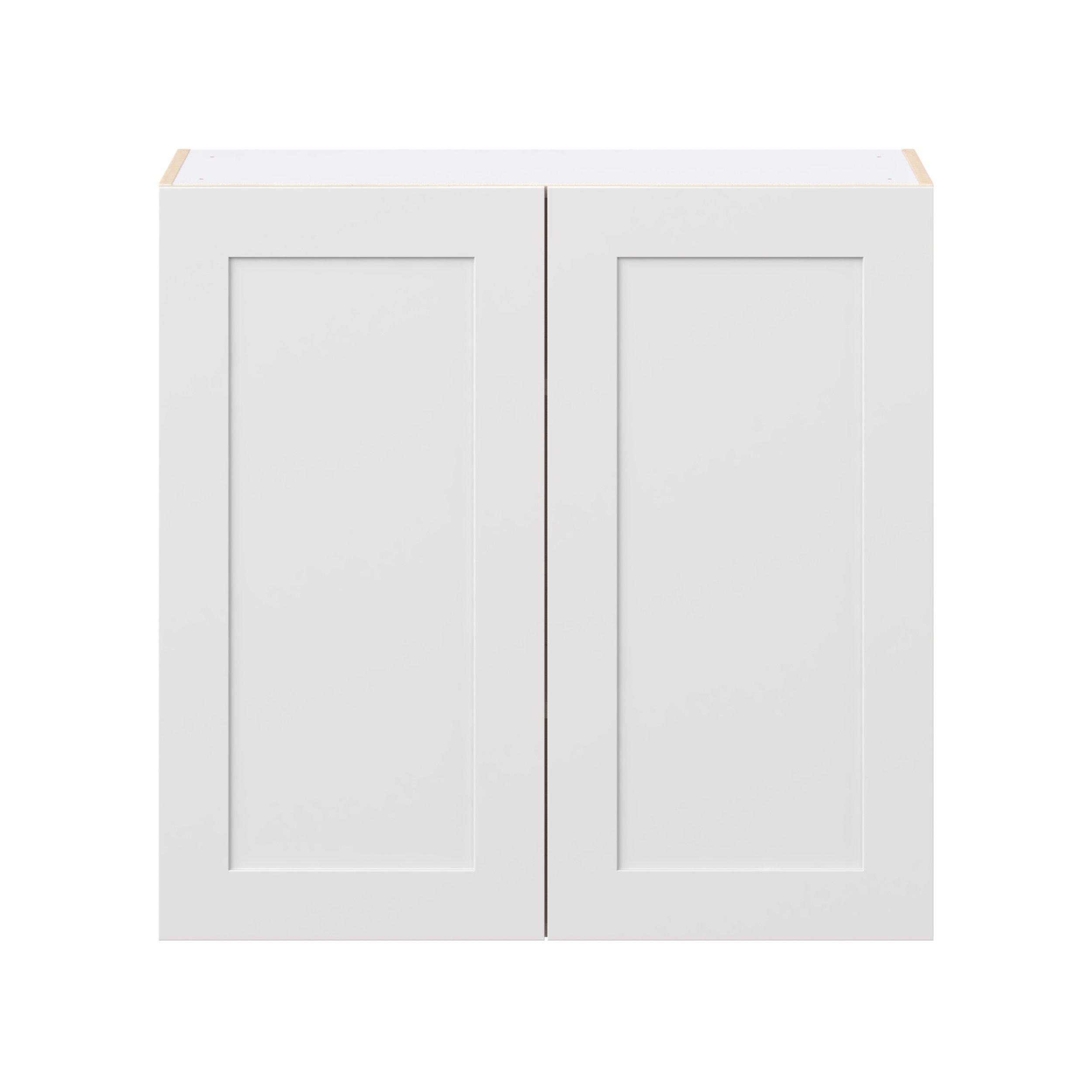 Candler 36 in. Painted Warm White Door Wall Cabinet