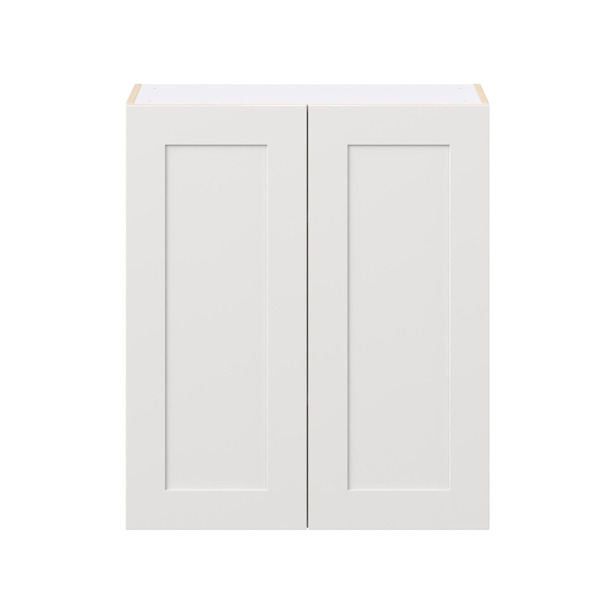 Candler 30 in. Painted Warm White Door Wall Cabinet
