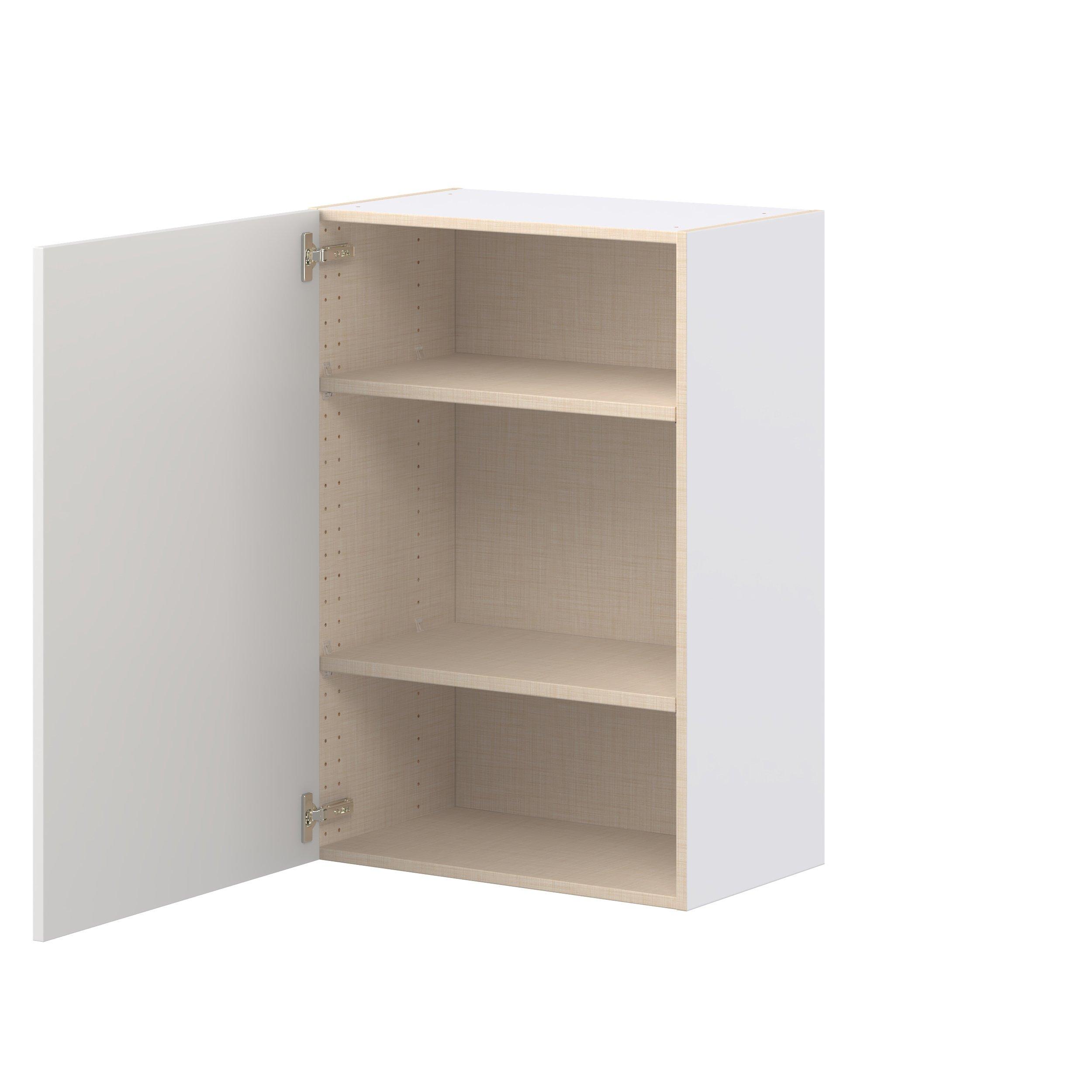 Candler 24 in. Painted Warm White Door Wall Cabinet