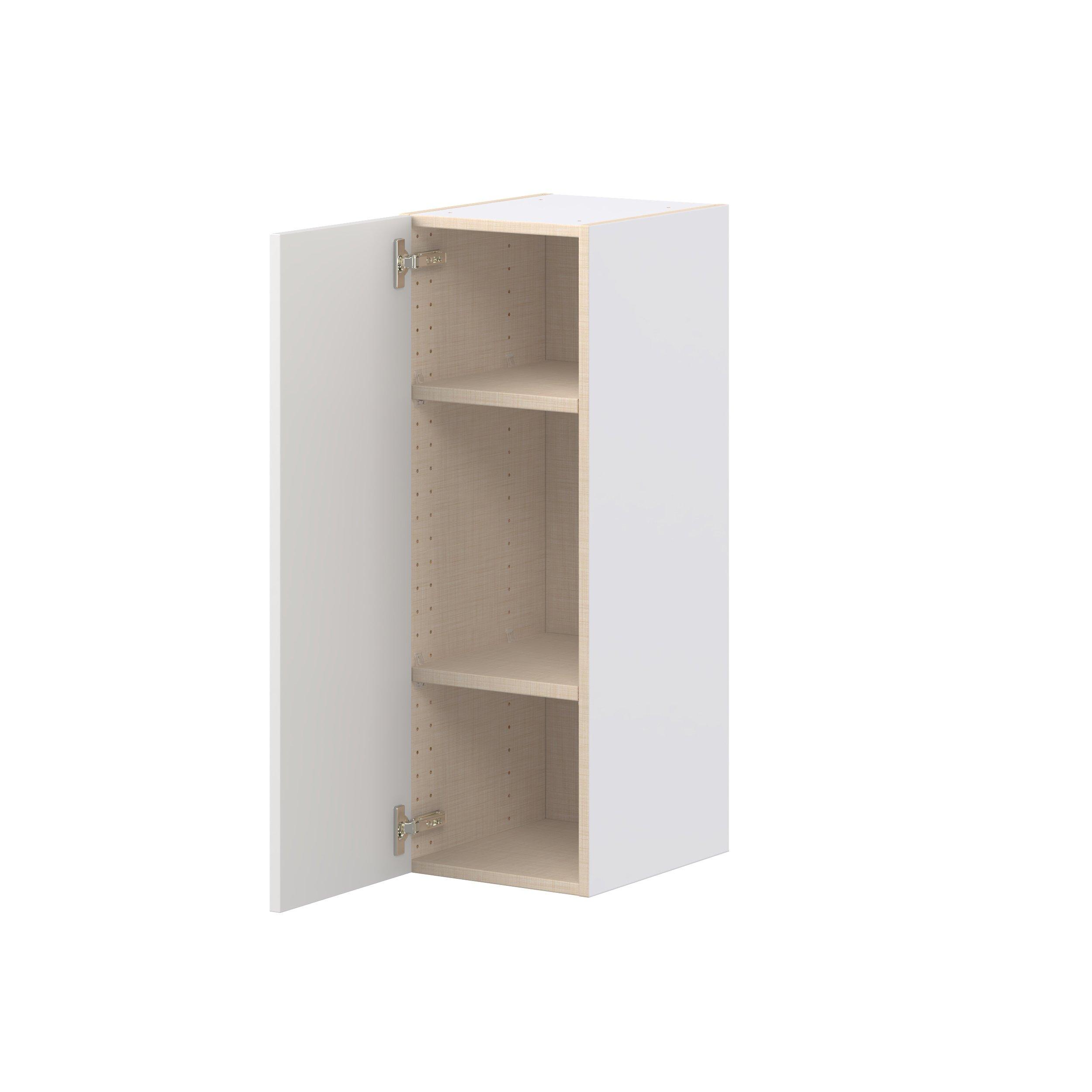 Candler 13 in. Painted Warm White Door Wall Cabinet