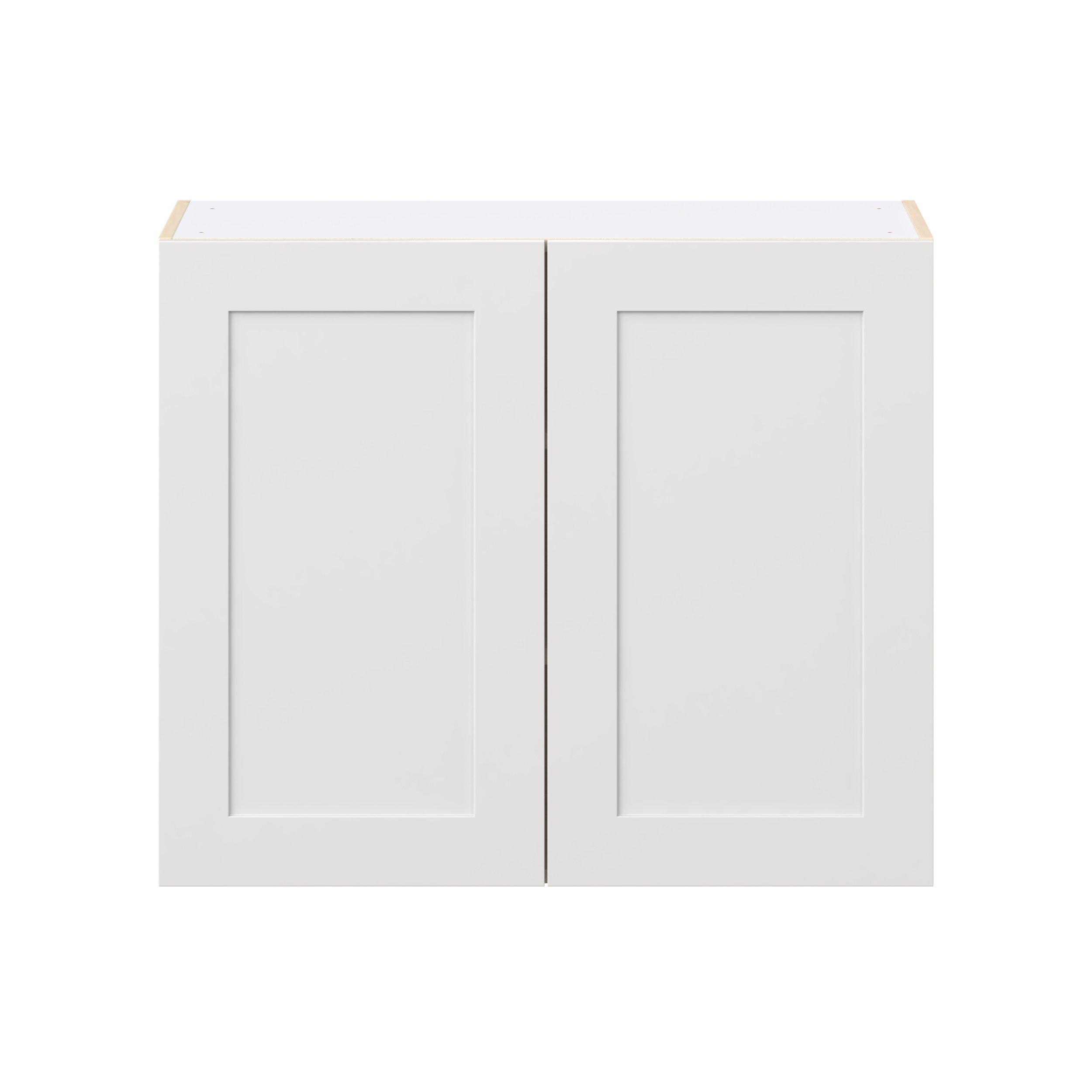 Candler 36 in. Painted Warm White Door Wall Cabinet