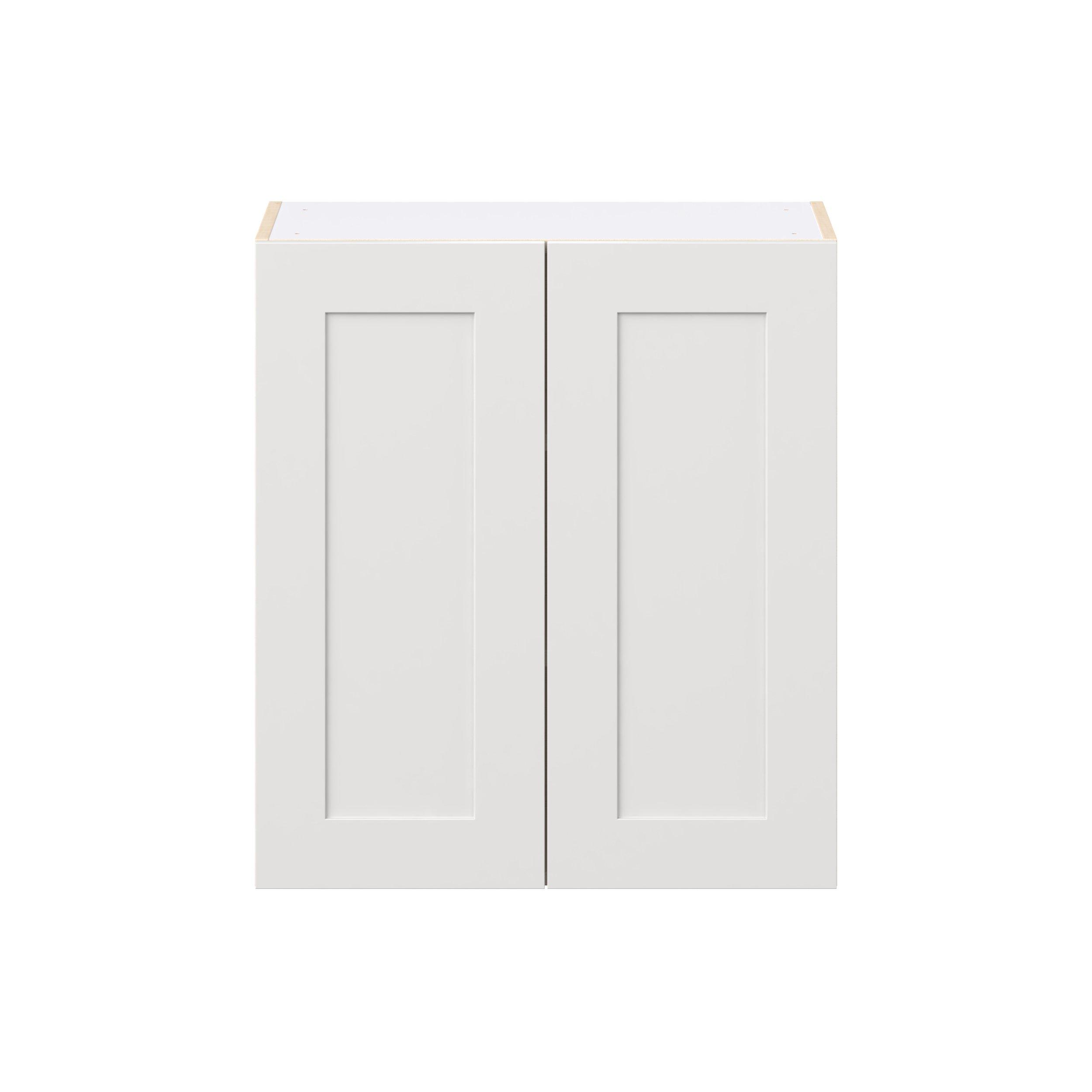 Candler 27 in. Painted Warm White Door Wall Cabinet