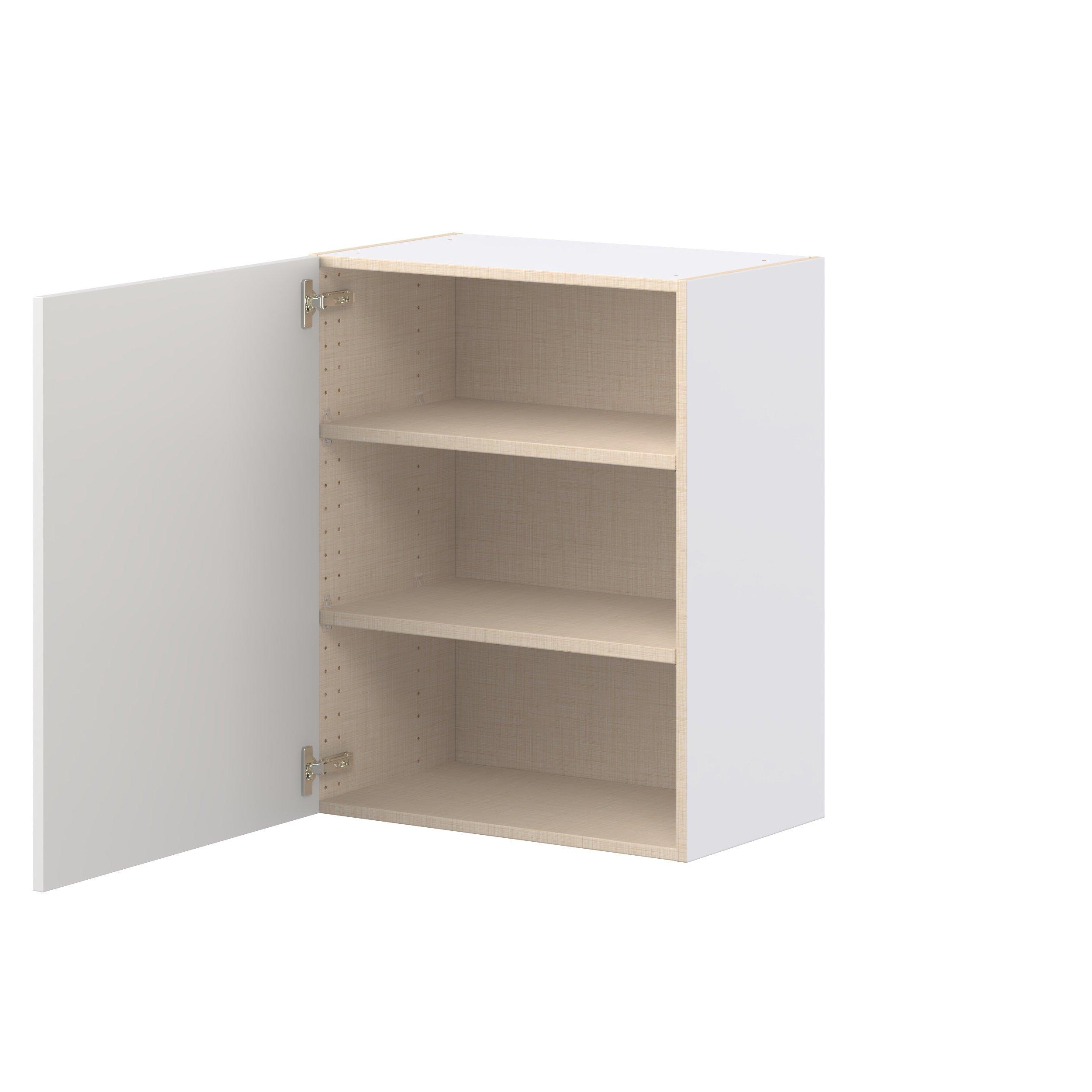 Candler 24 in. Painted Warm White Door Wall Cabinet