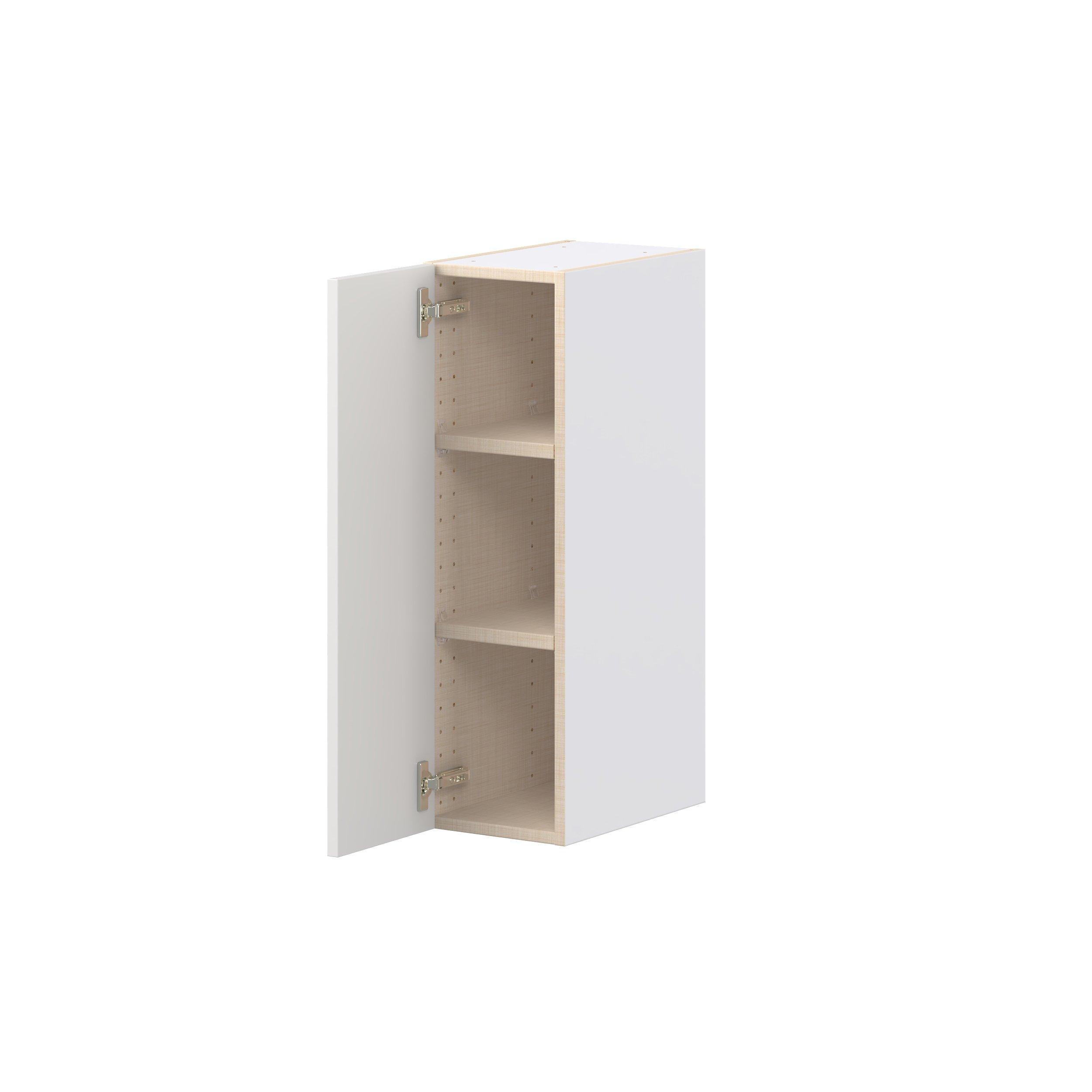 Candler 9 in. Painted Warm White Door Wall Cabinet