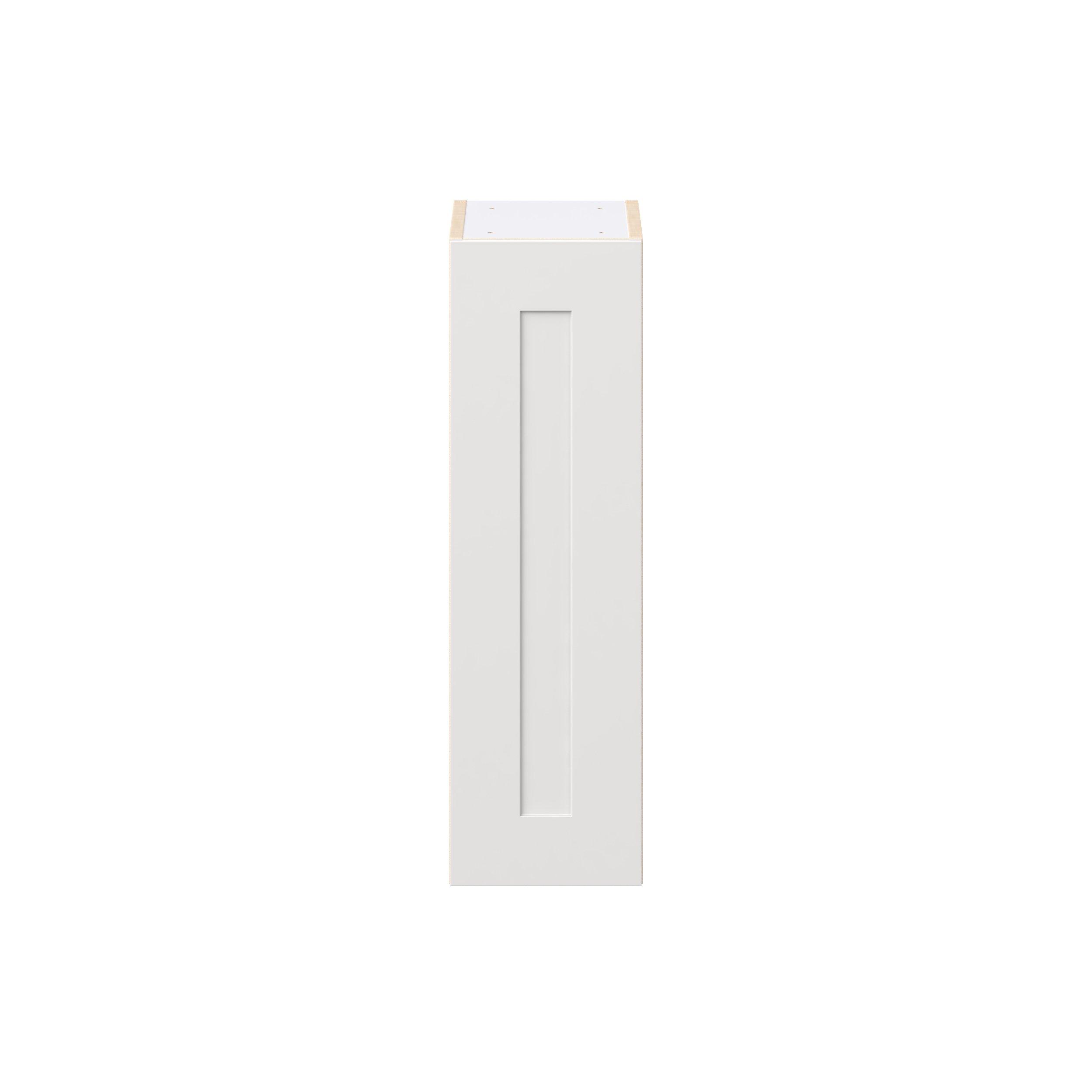 Candler 9 in. Painted Warm White Door Wall Cabinet