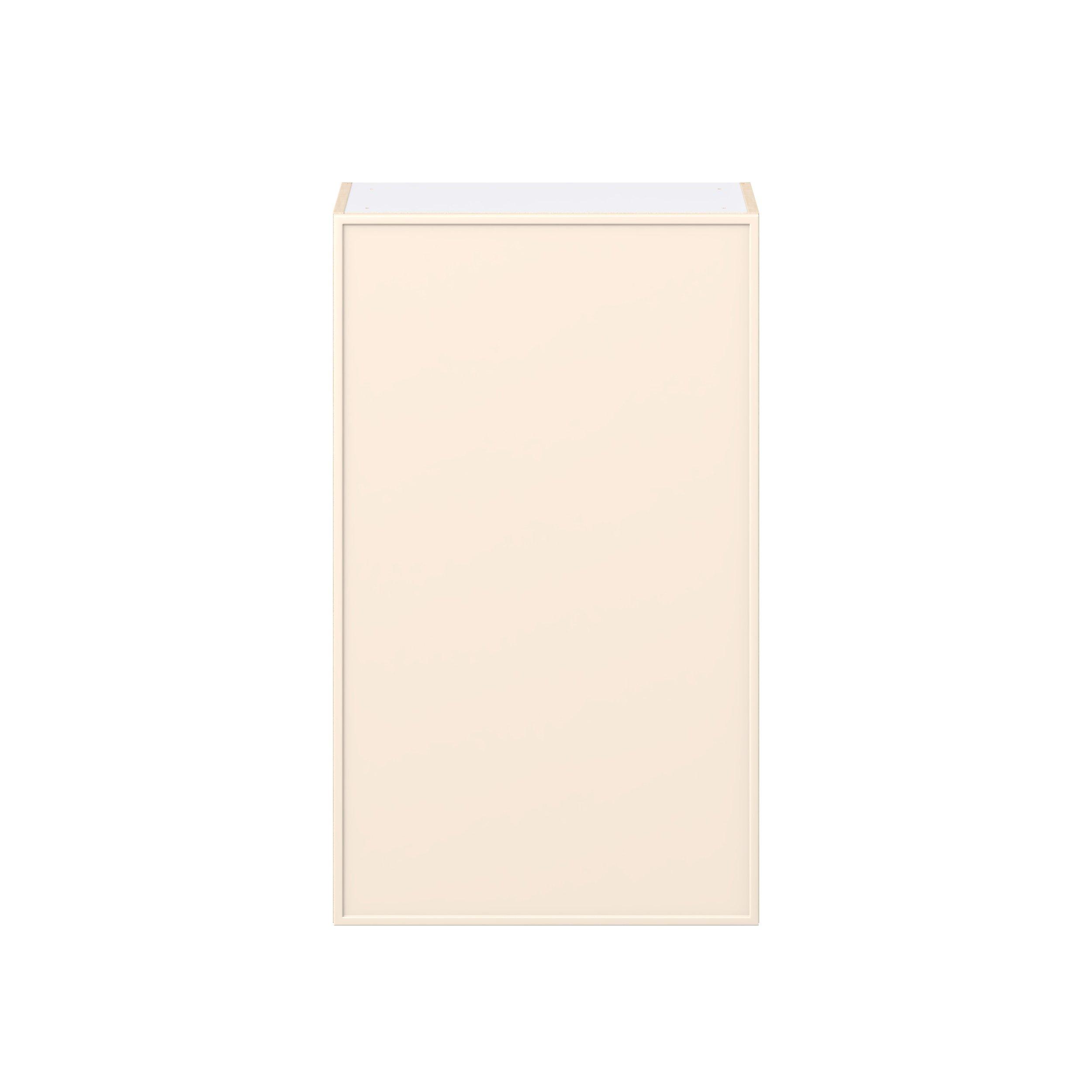 Linden 24 in. Painted Washed Linen Door Wall Cabinet