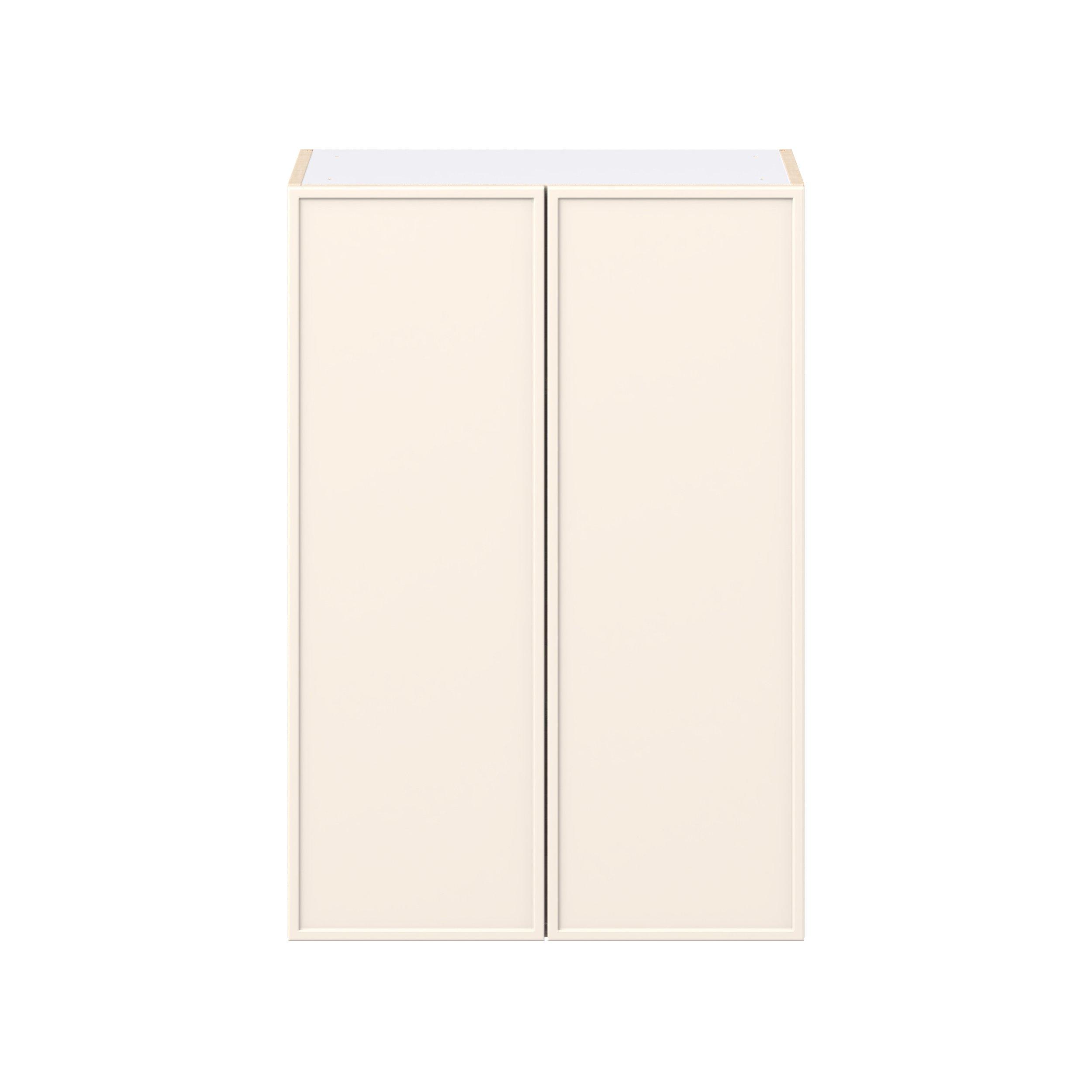 Linden 24 in. Painted Washed Linen Door Wall Cabinet