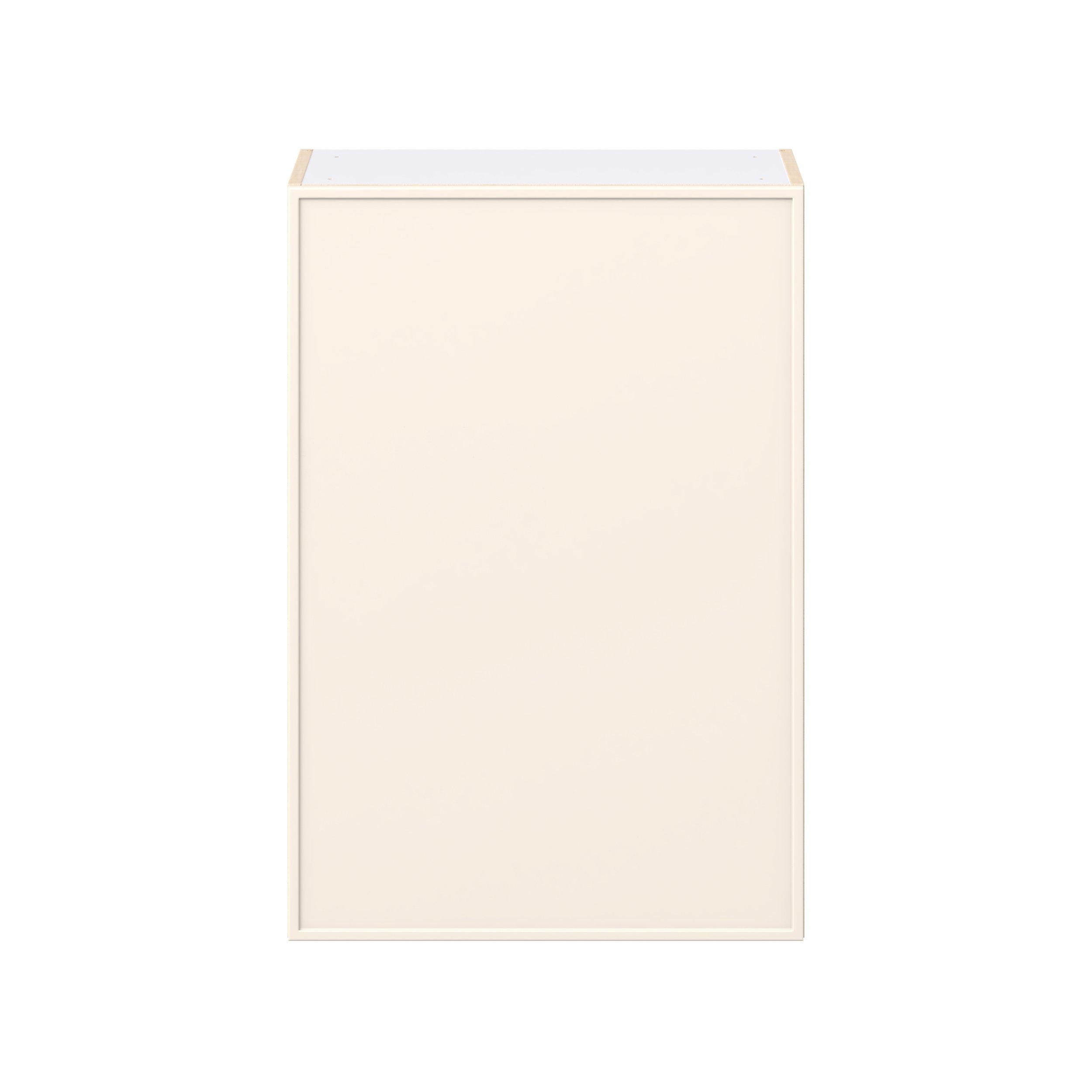 Linden 24 in. Painted Washed Linen Door Wall Cabinet