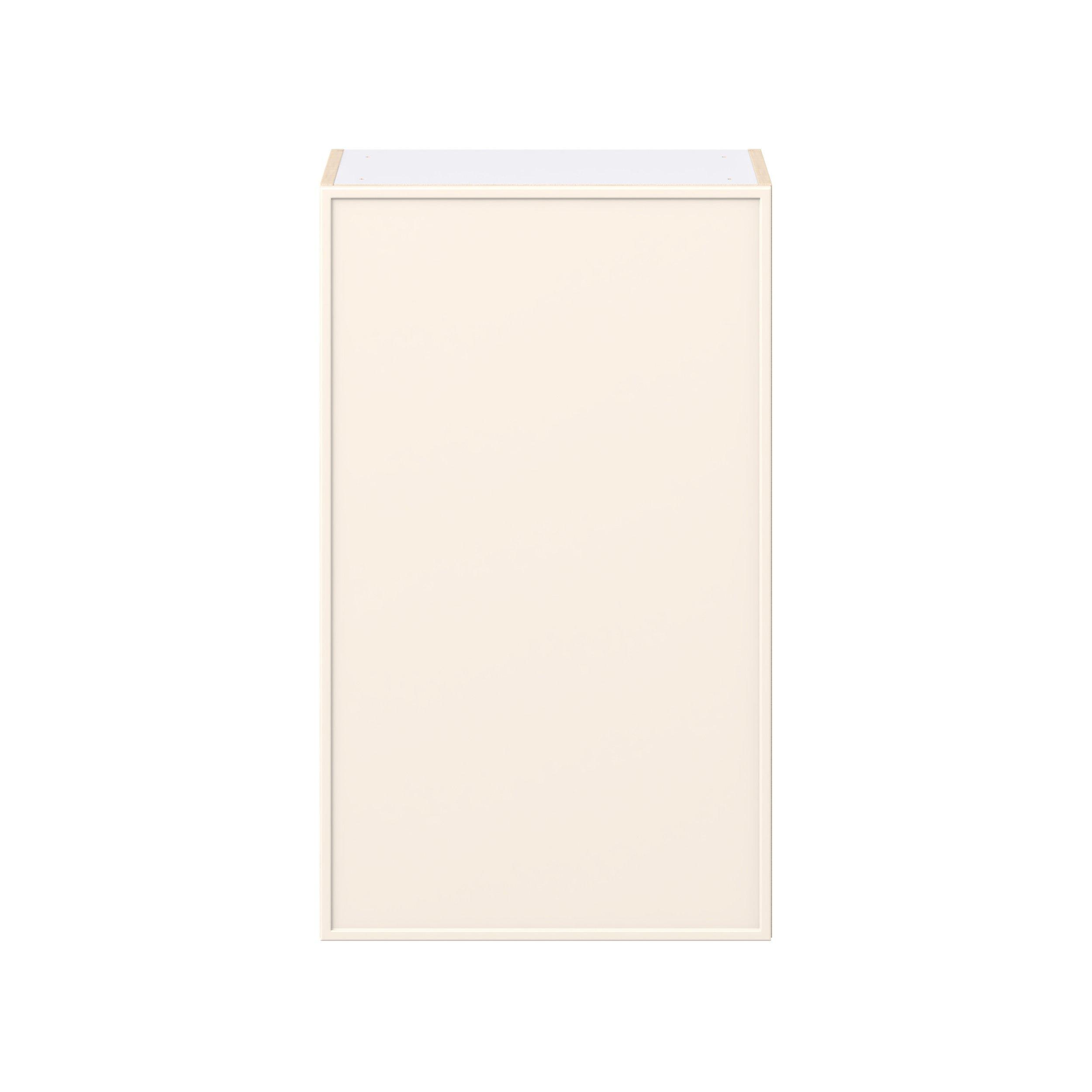 Linden 21 in. Painted Washed Linen Door Wall Cabinet