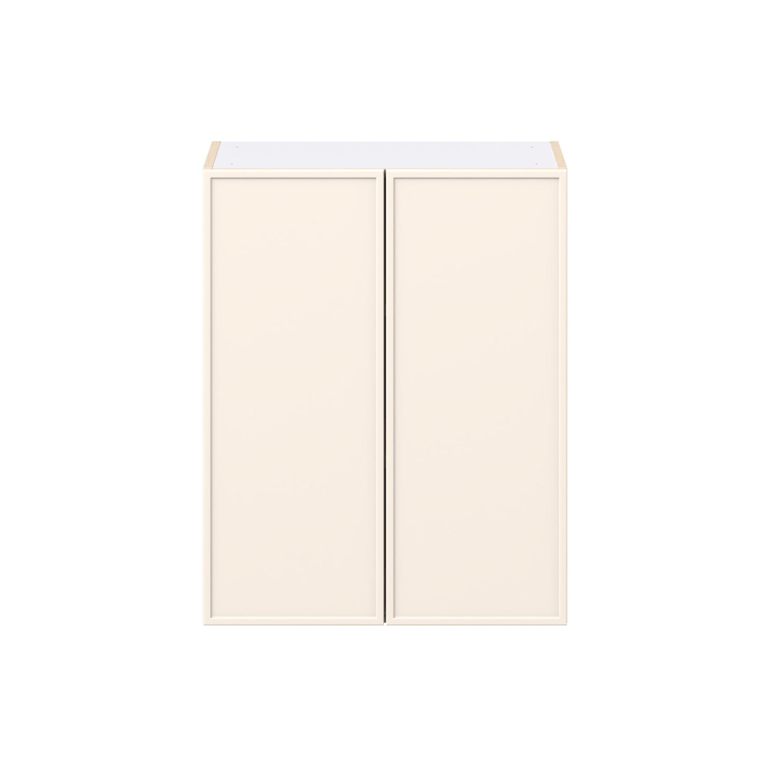 Linden 24 in. Painted Washed Linen Door Wall Cabinet