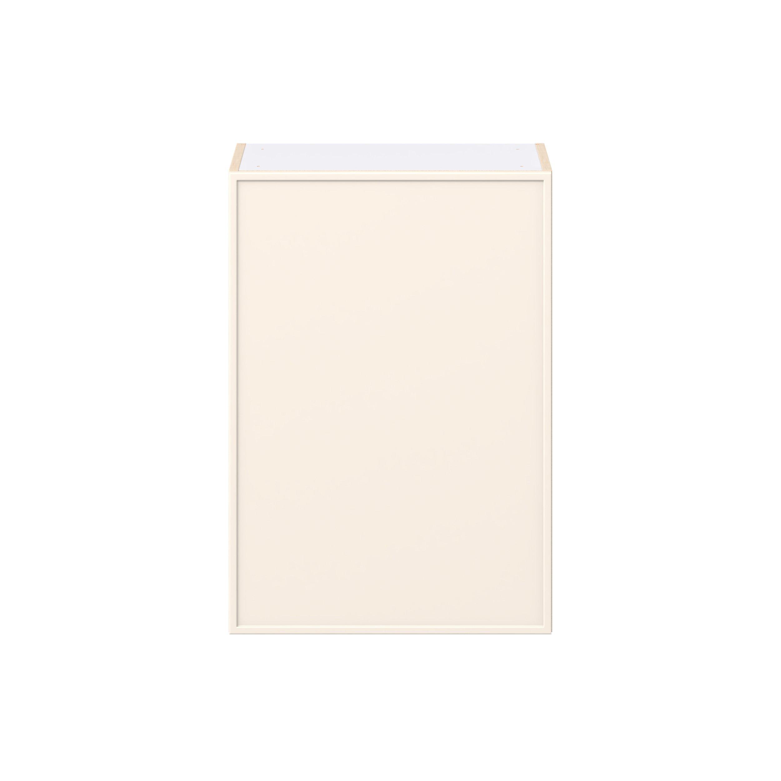 Linden 21 in. Painted Washed Linen Door Wall Cabinet