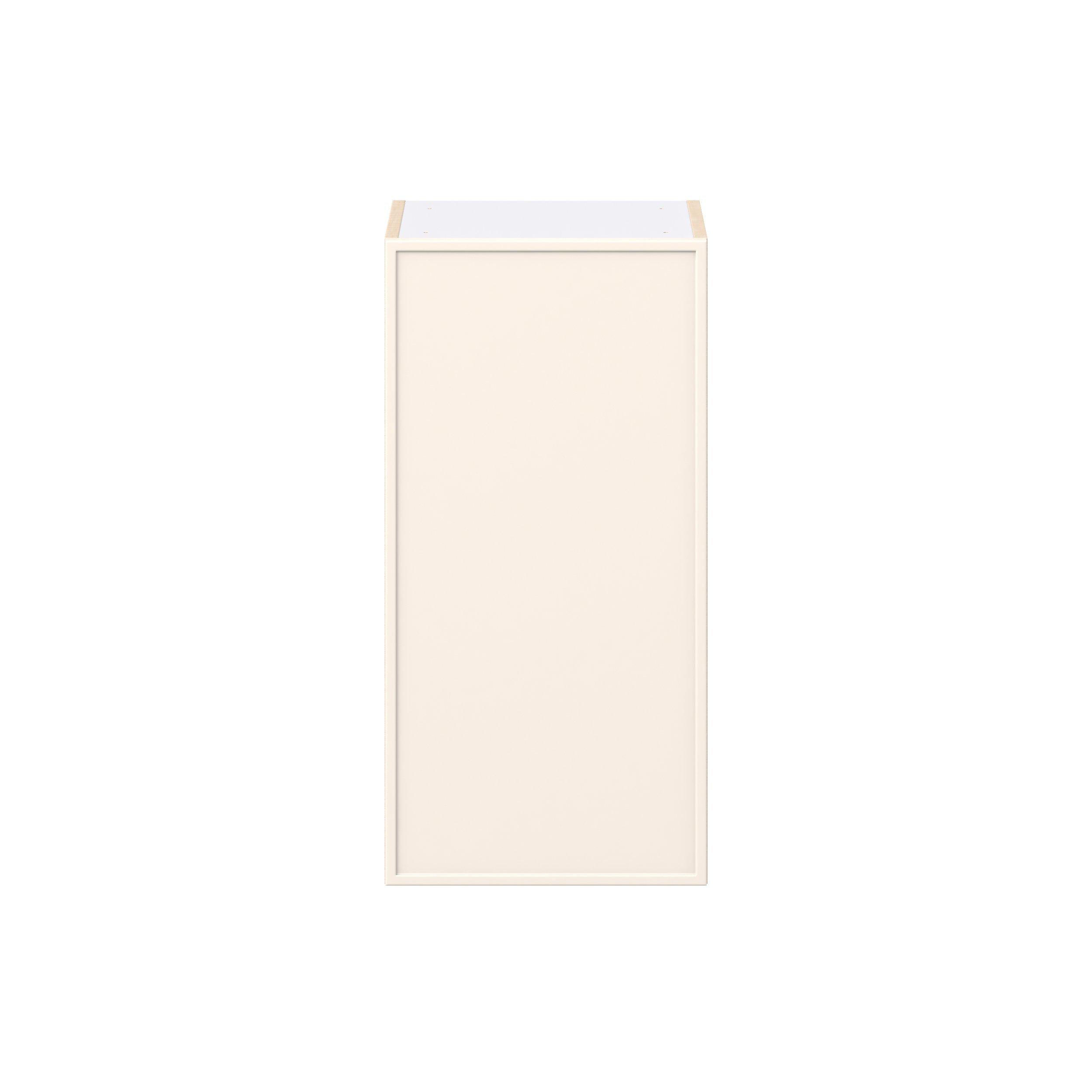Linden 15 in. Painted Washed Linen Door Wall Cabinet