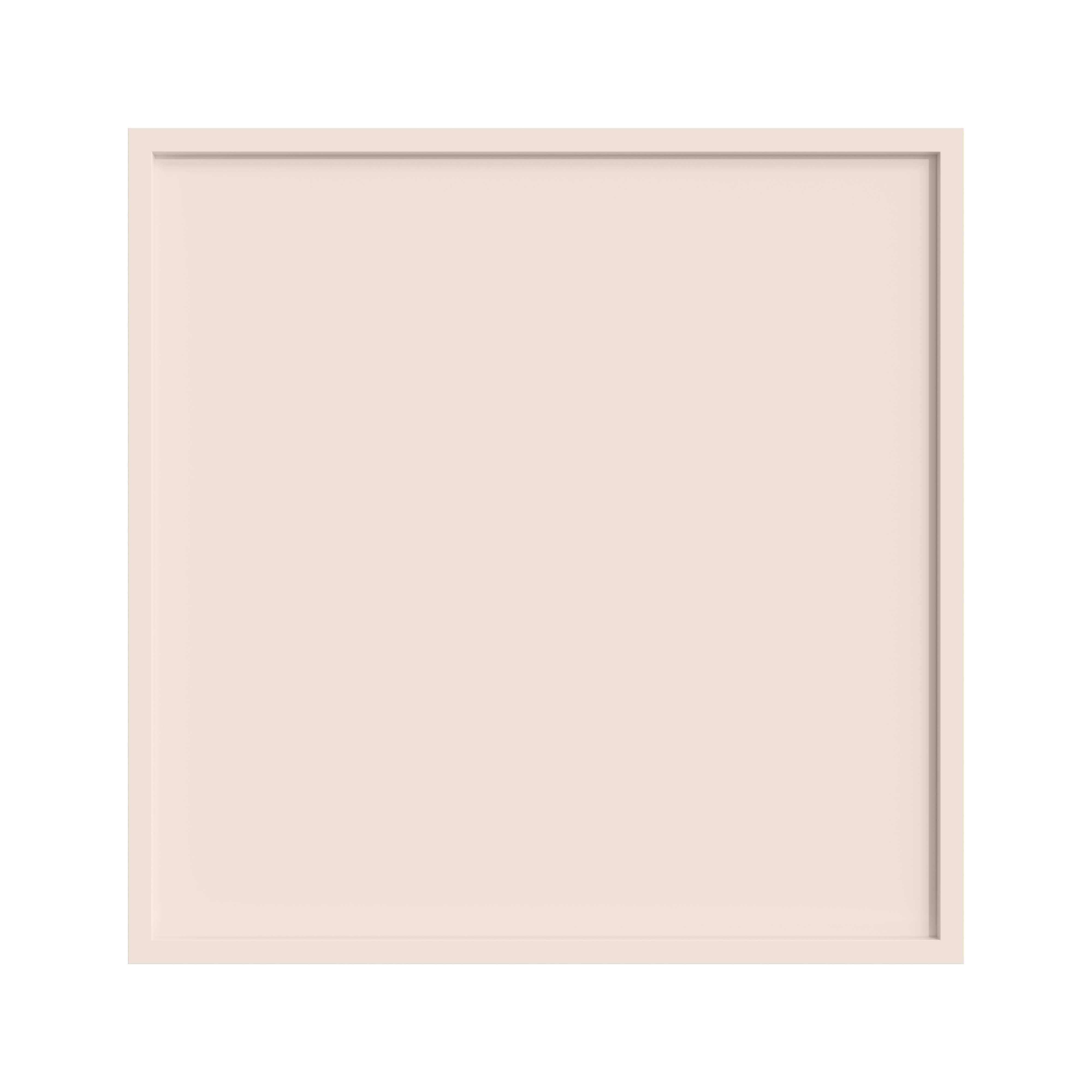 Linden 30 in. Painted Washed Linen Wall Cabinet with Glass Door