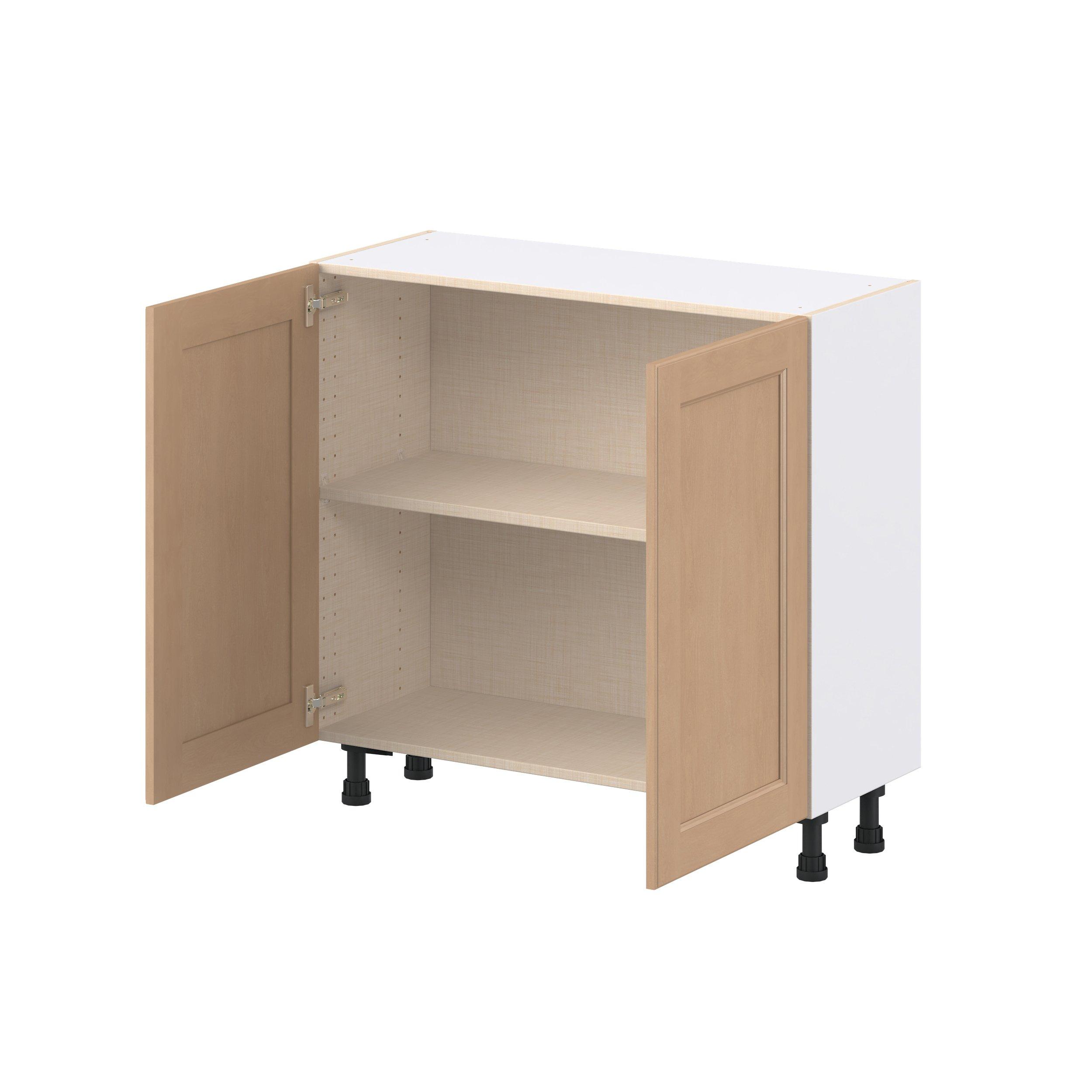 Sugarhill 36 in. Stained Sugar Cookie Shallow Base Cabinet