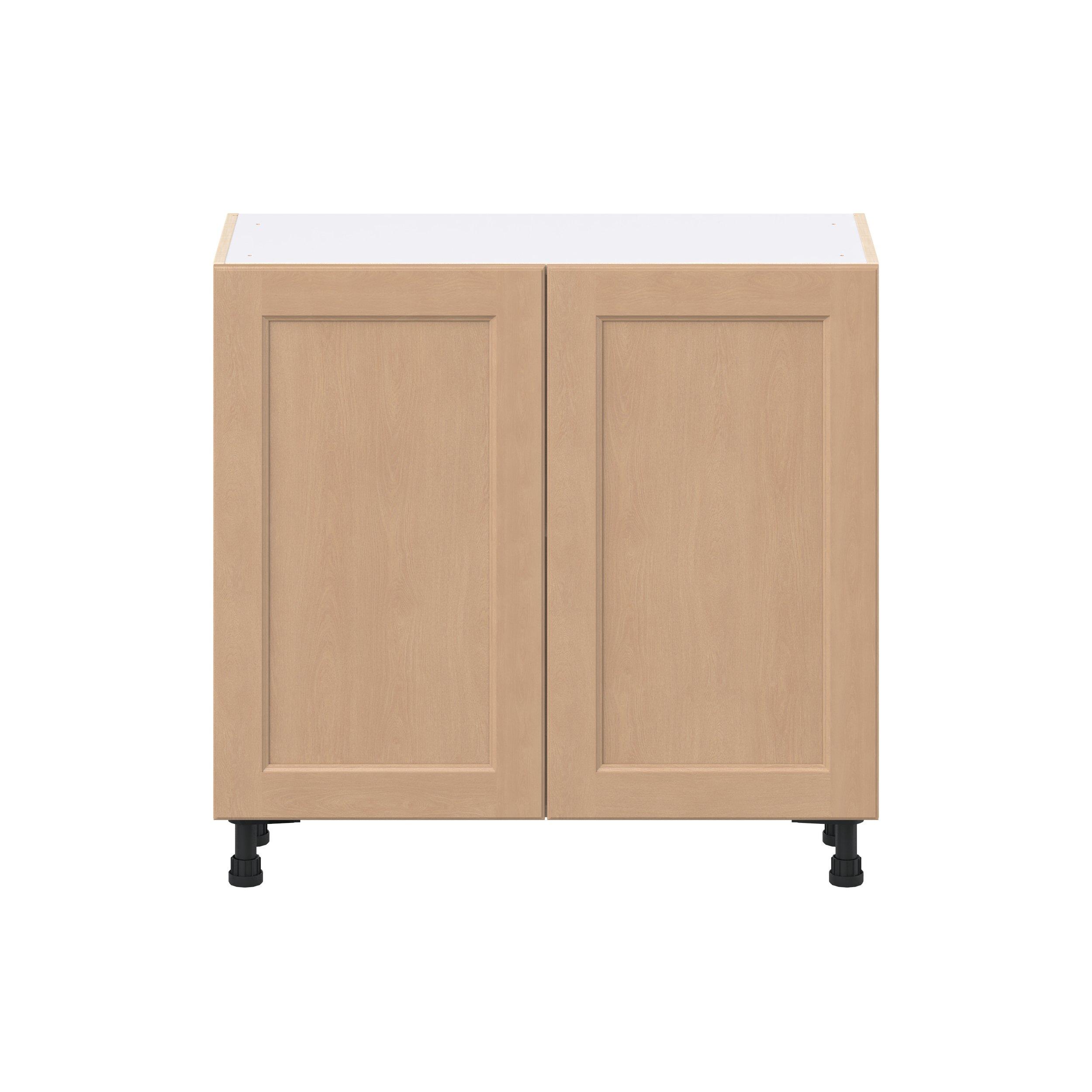 Sugarhill 36 in. Stained Sugar Cookie Shallow Base Cabinet