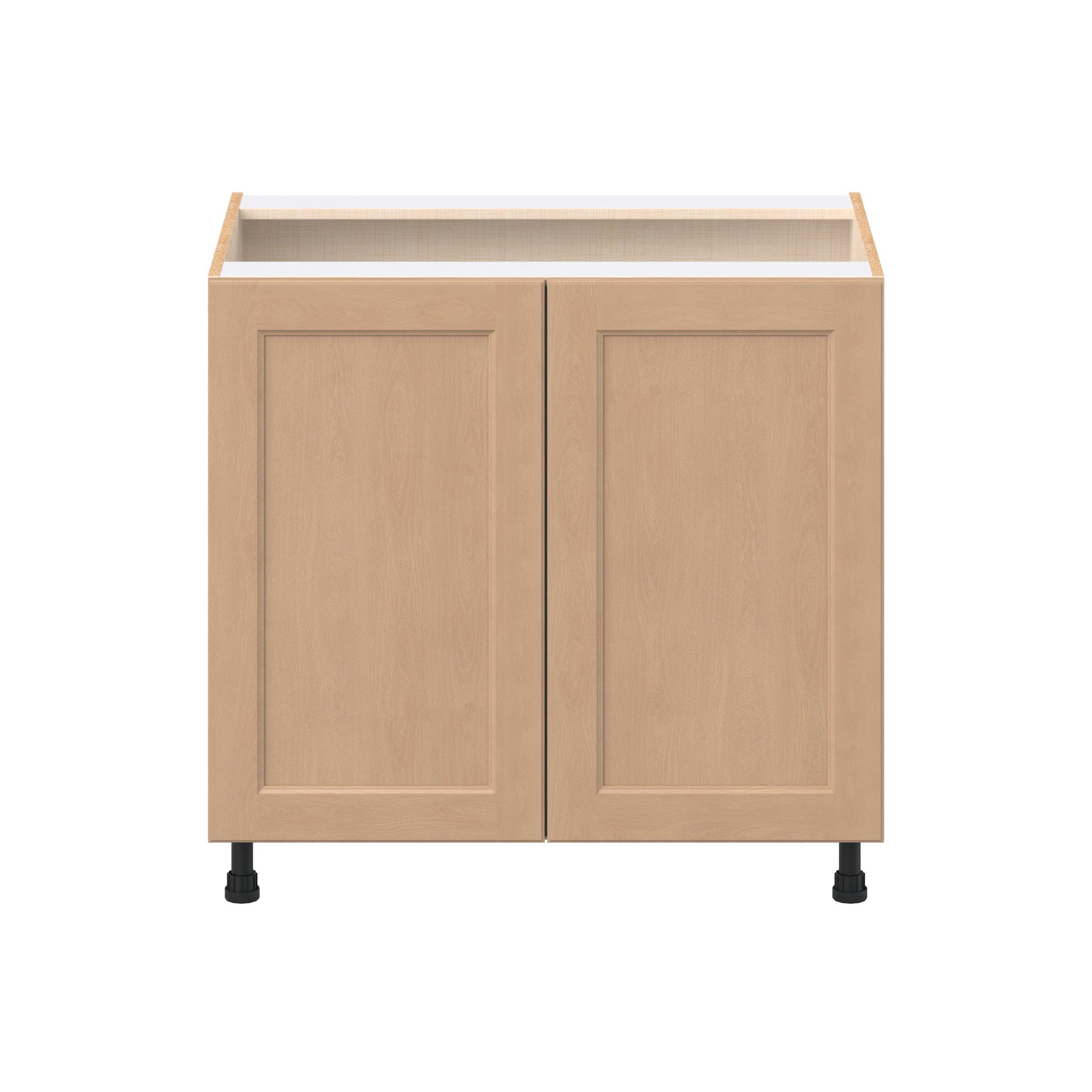 Sugarhill 36 in. Stained Sugar Cookie Shallow Base Cabinet