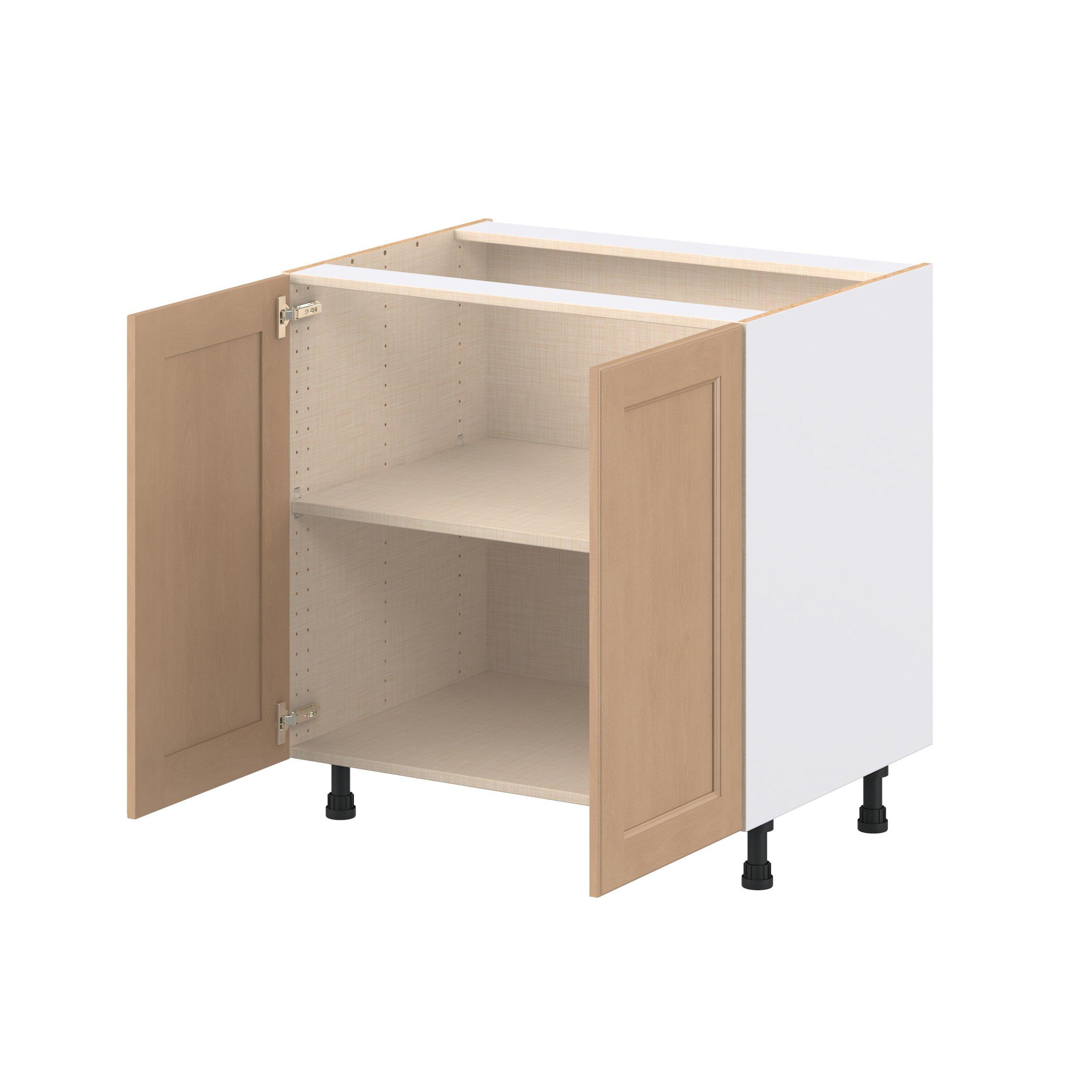 Sugarhill 33 in. Stained Sugar Cookie Door Base Cabinet