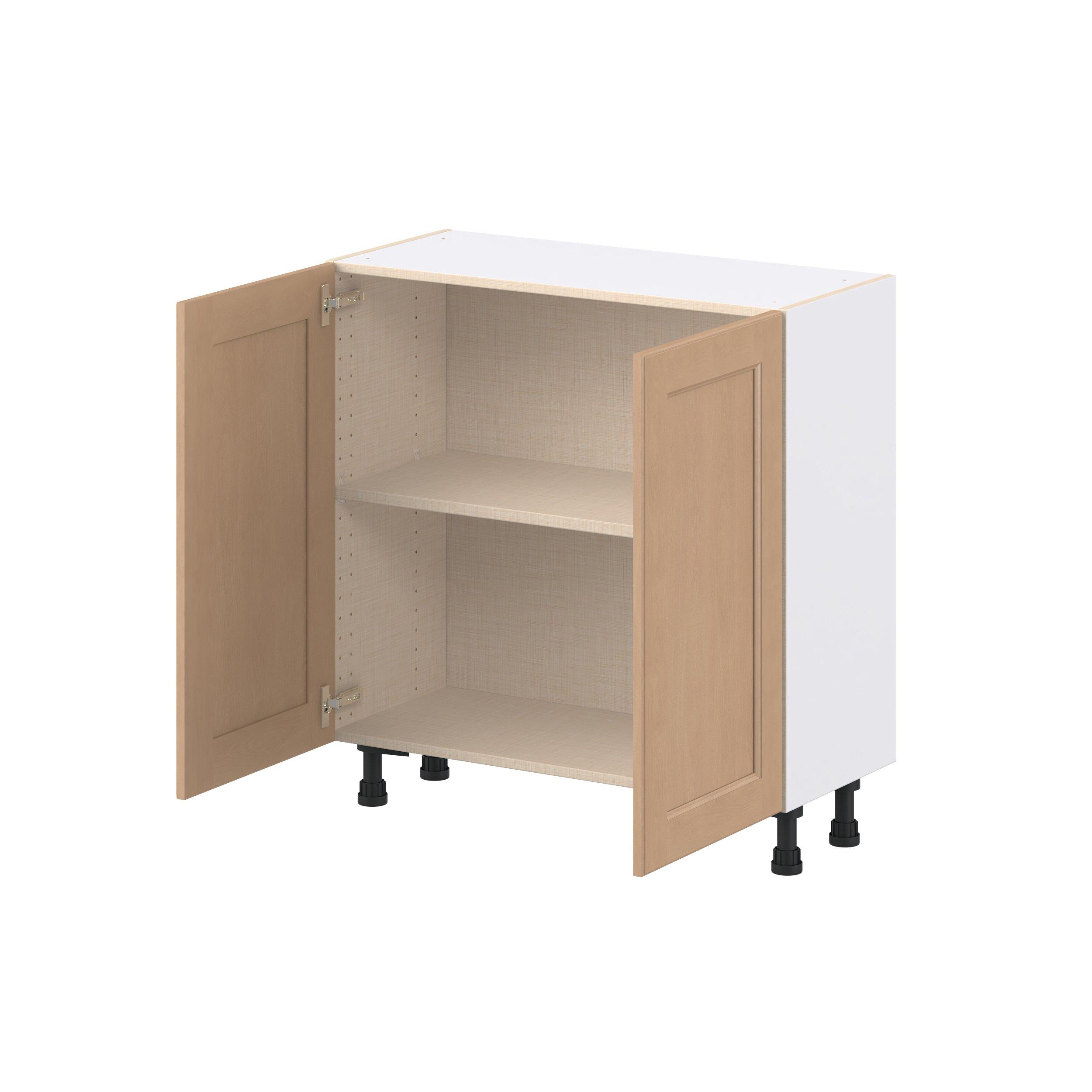 Sugarhill 33 in. Stained Sugar Cookie Shallow Base Cabinet