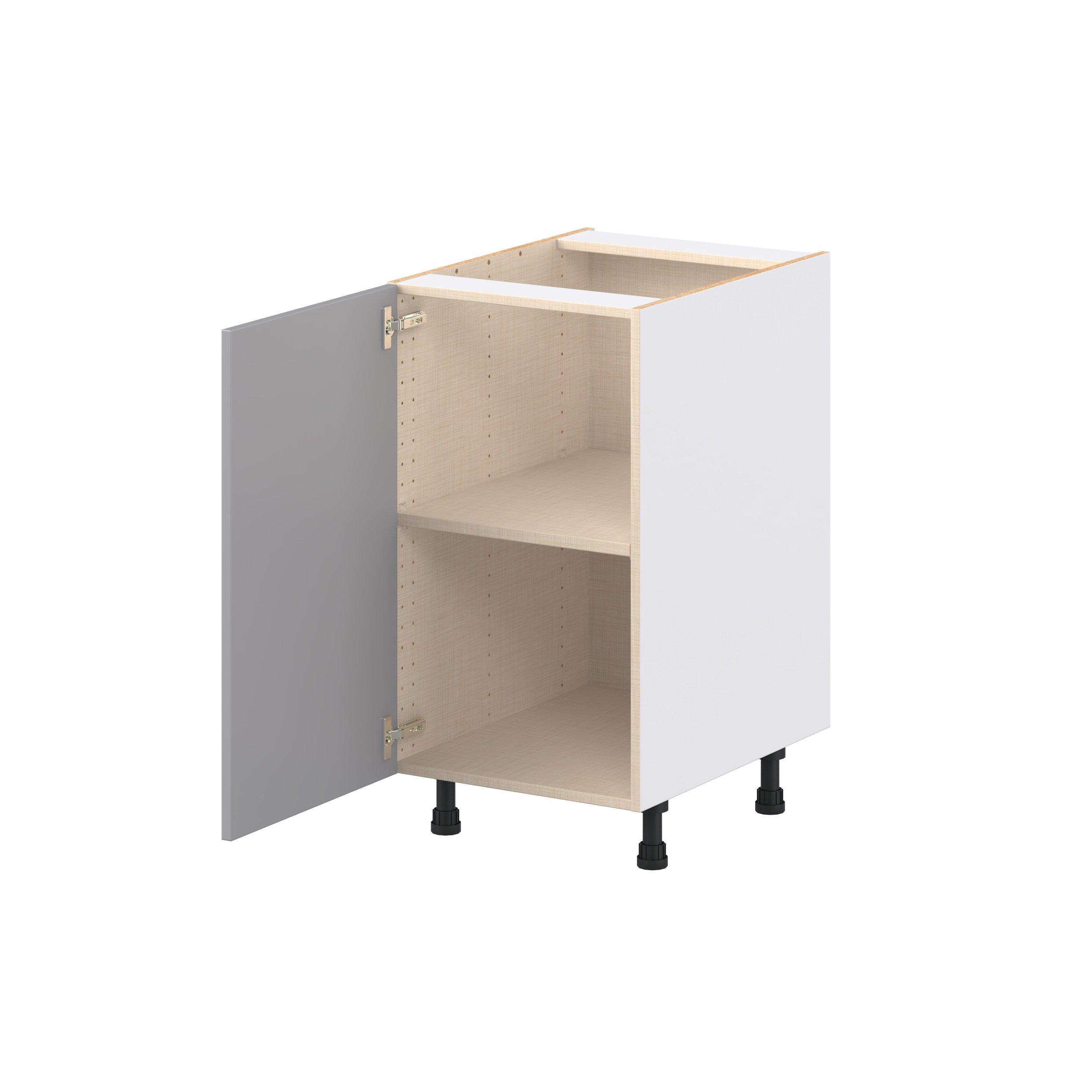 Candler 21 in. Painted Slate Gray Door Base Cabinet