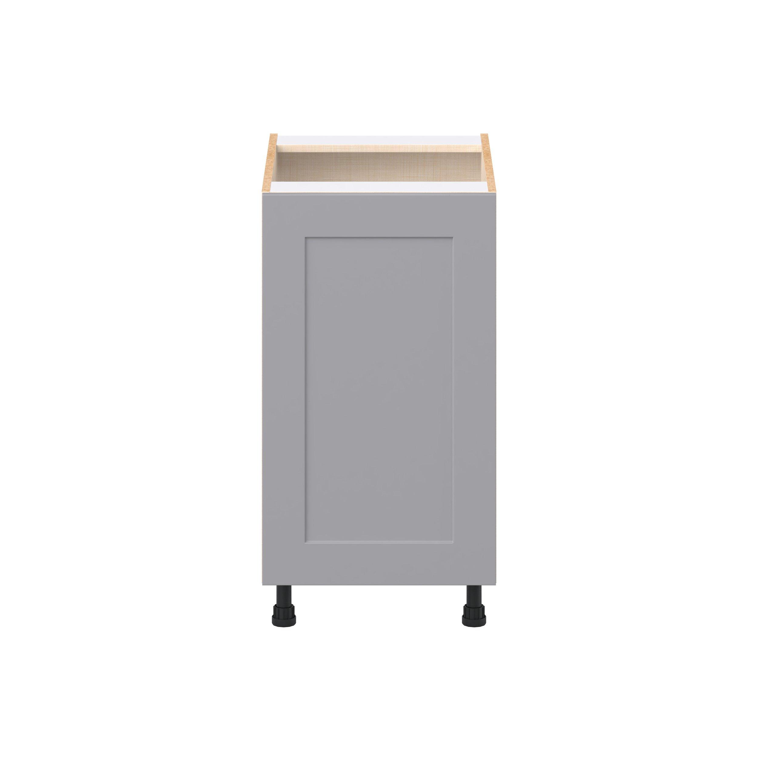 Candler 21 in. Painted Slate Gray Door Base Cabinet