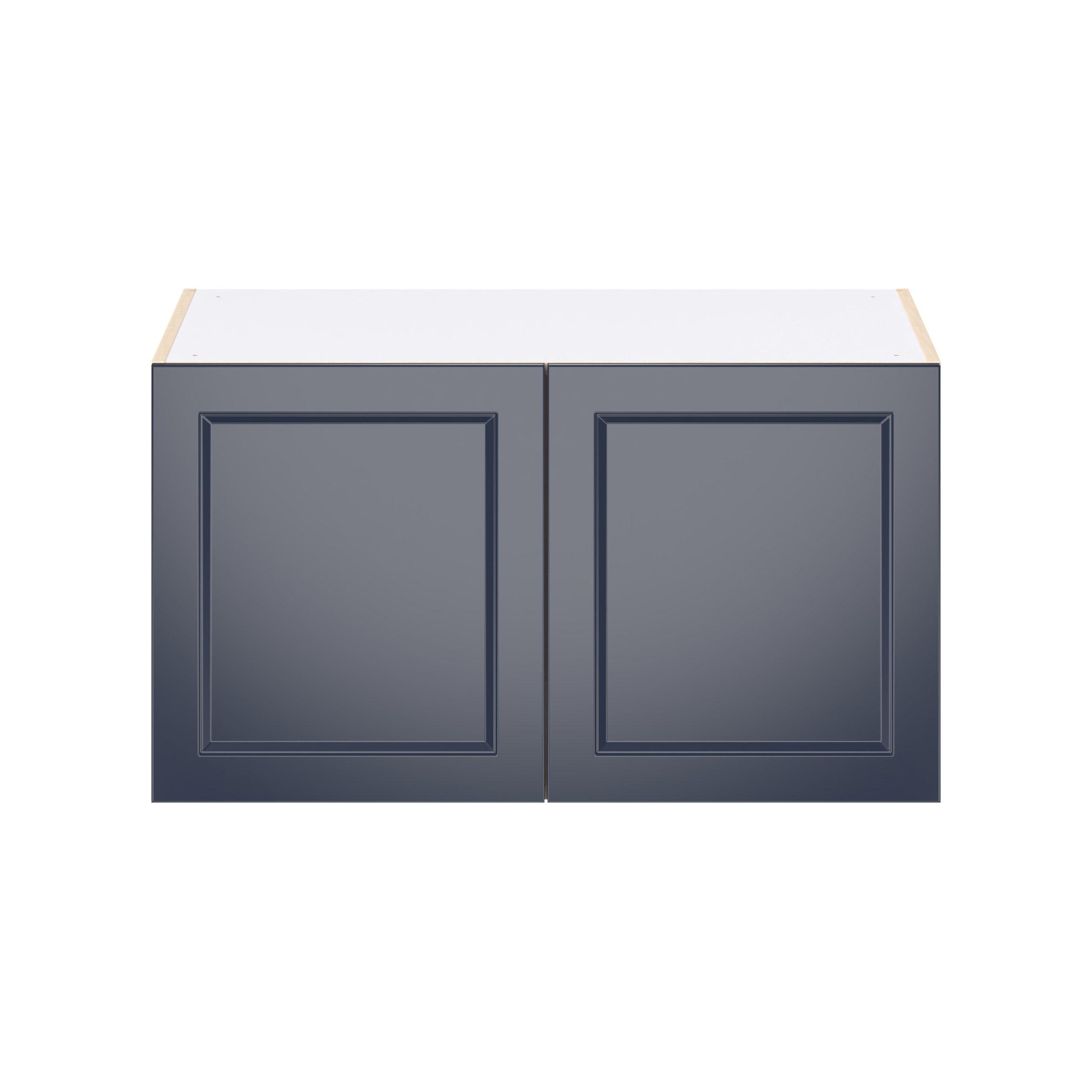 Peachtree 36 in. Painted Midnight Blue Bridge Wall Cabinet