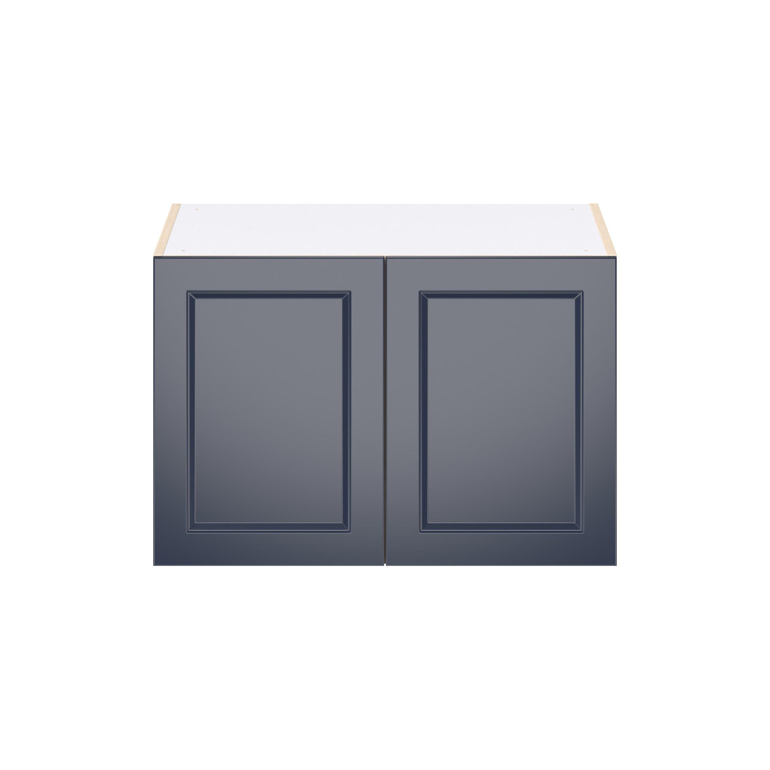 Peachtree 30 in. Painted Midnight Blue Bridge Wall Cabinet