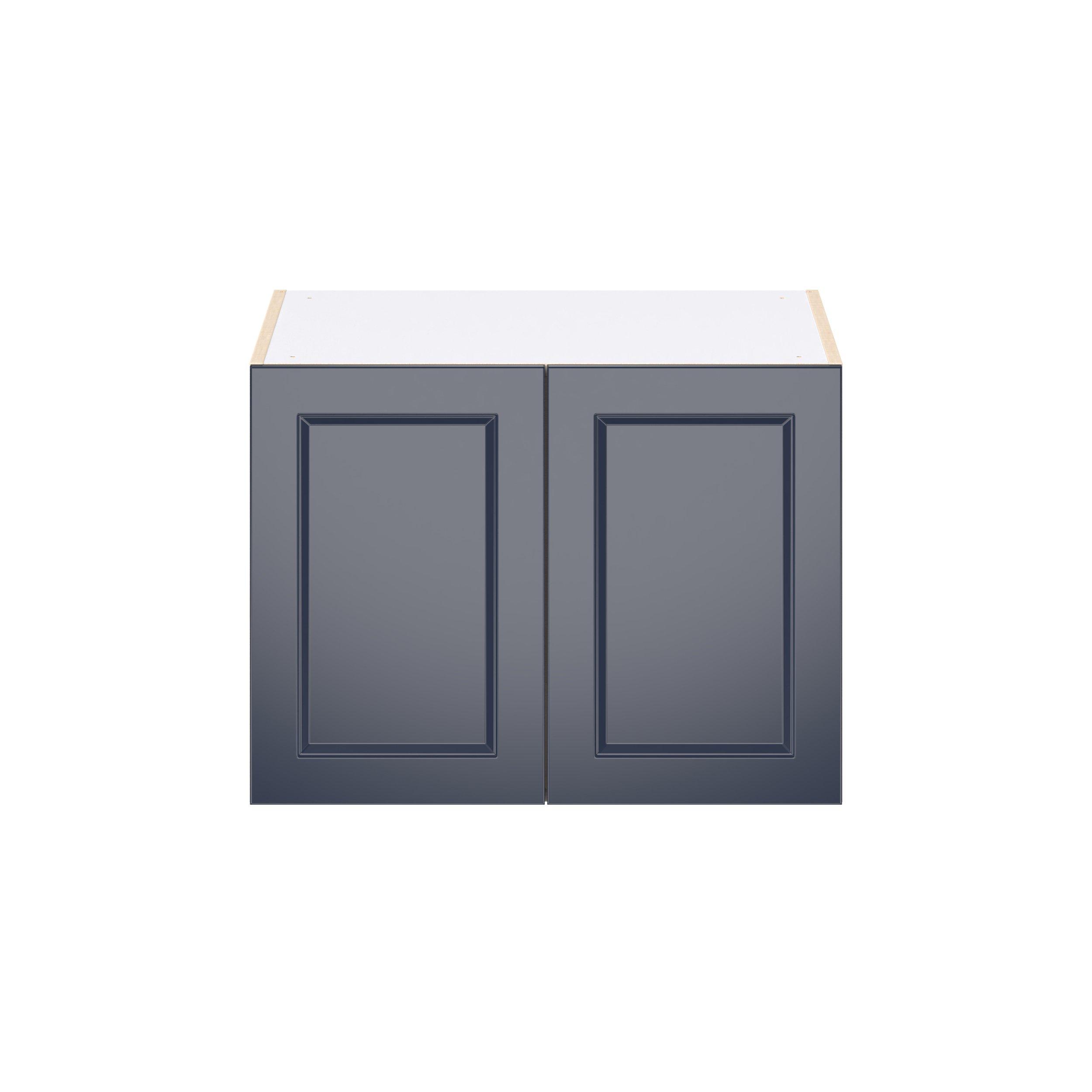 Peachtree 27 in. Painted Midnight Blue Bridge Wall Cabinet