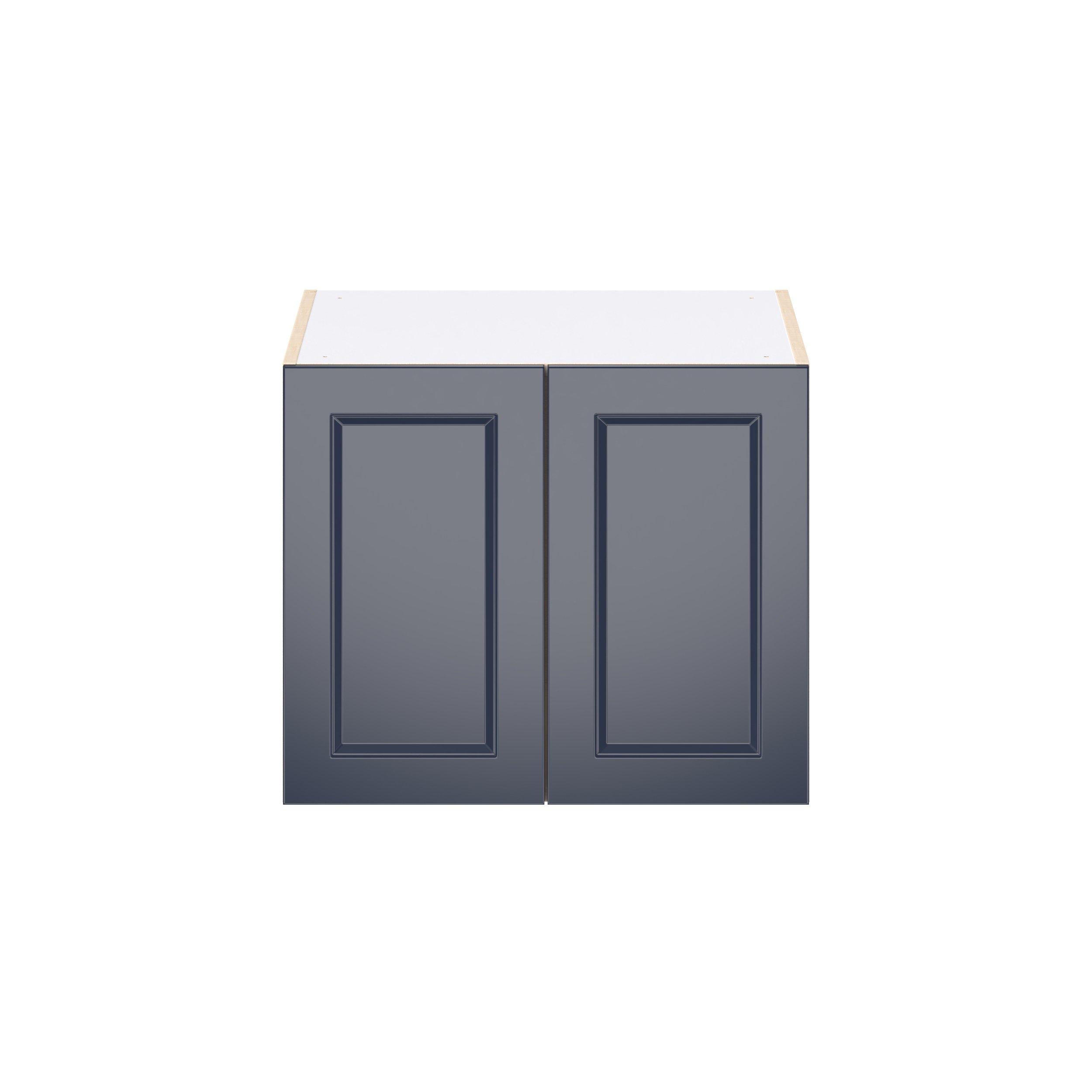 Peachtree 24 in. Painted Midnight Blue Bridge Wall Cabinet