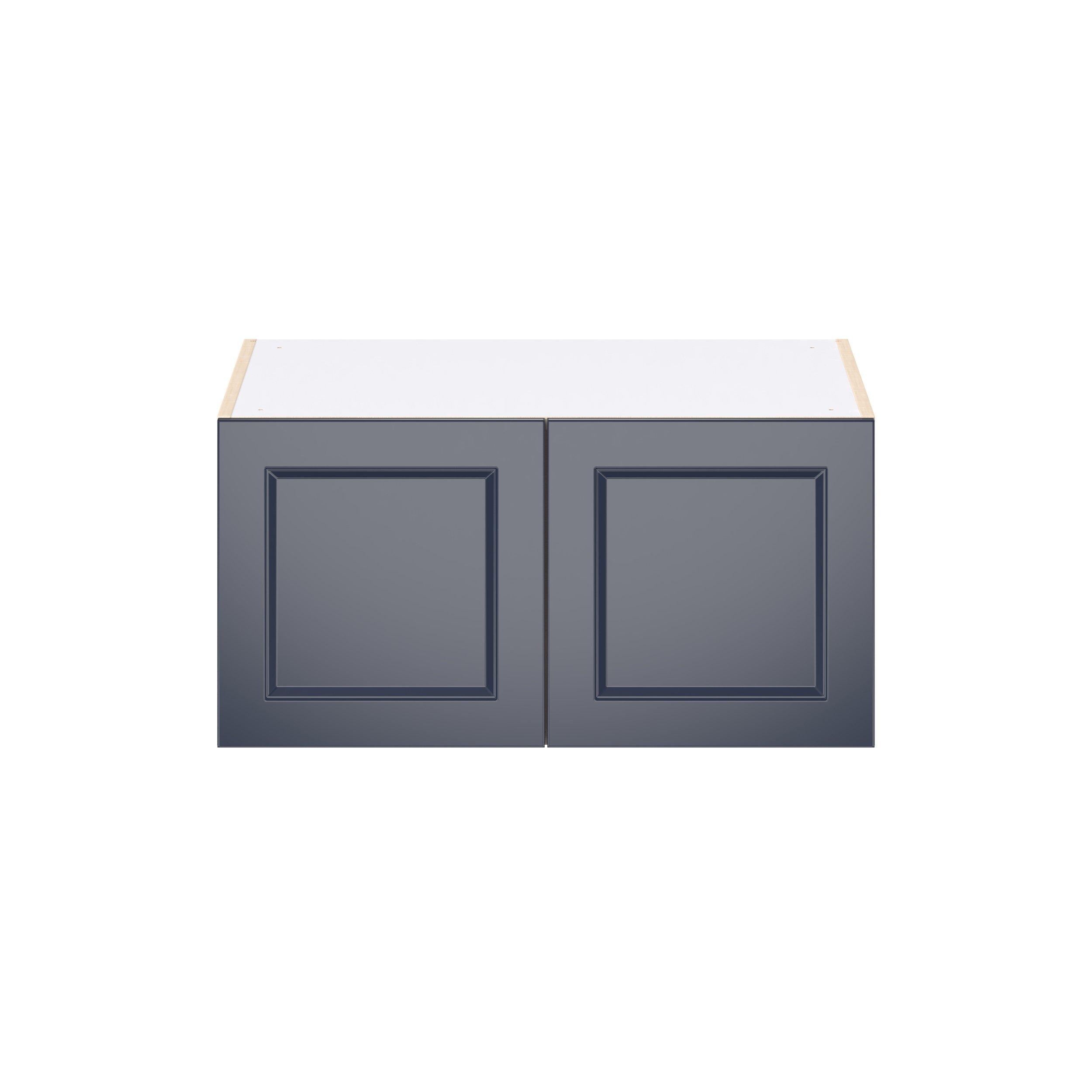Peachtree 30 in. Painted Midnight Blue Bridge Wall Cabinet