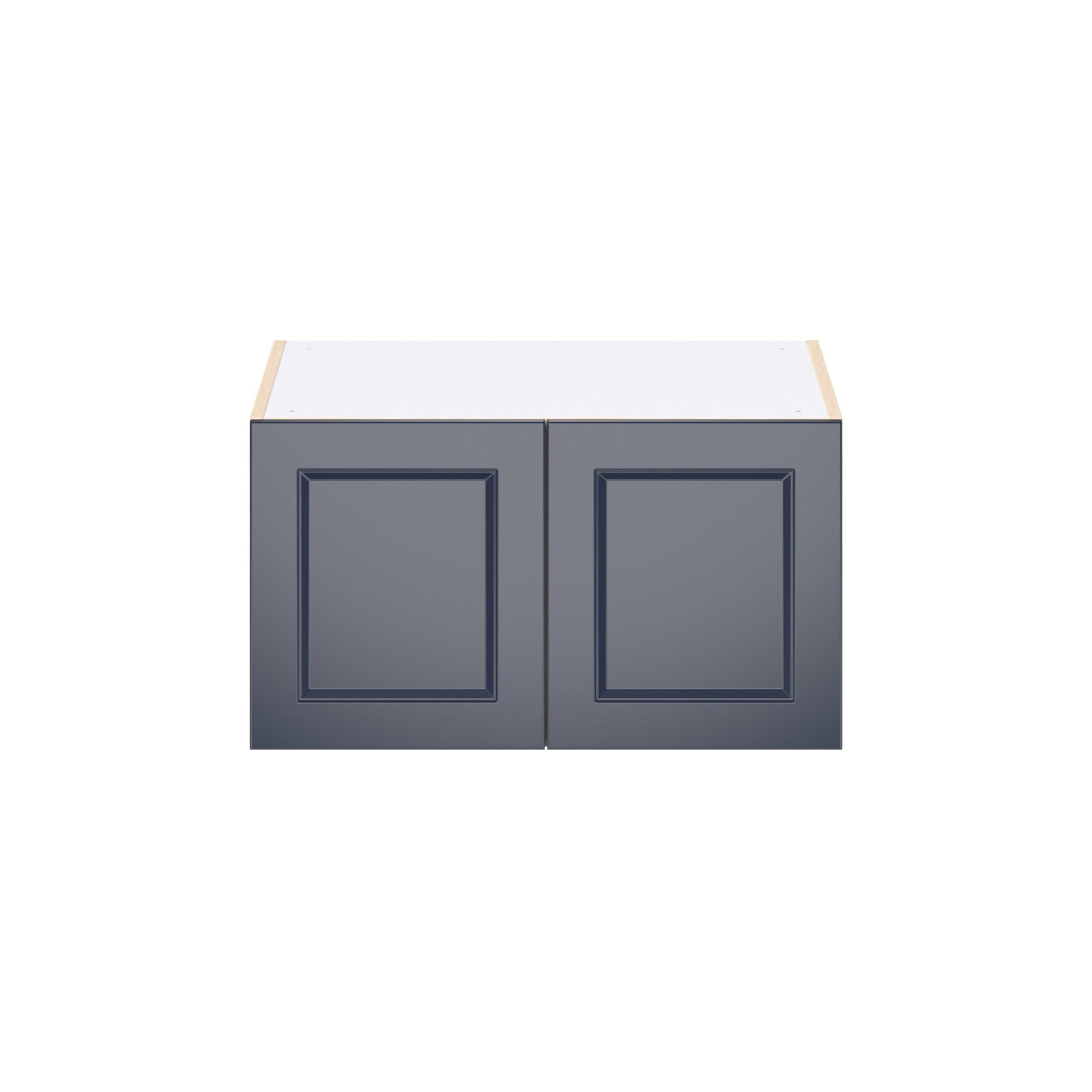 Peachtree 27 in. Painted Midnight Blue Bridge Wall Cabinet