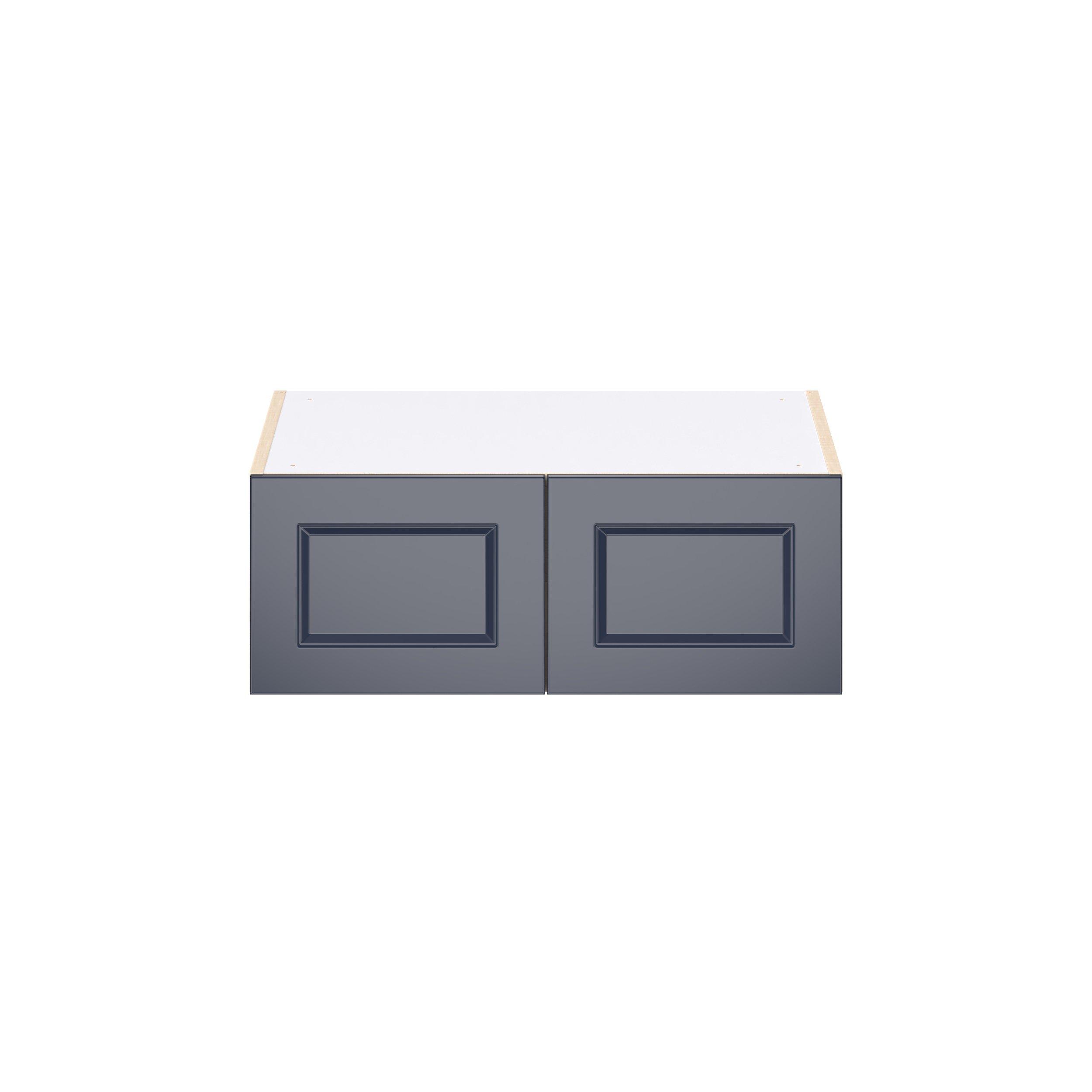 Peachtree 27 in. Painted Midnight Blue Bridge Wall Cabinet
