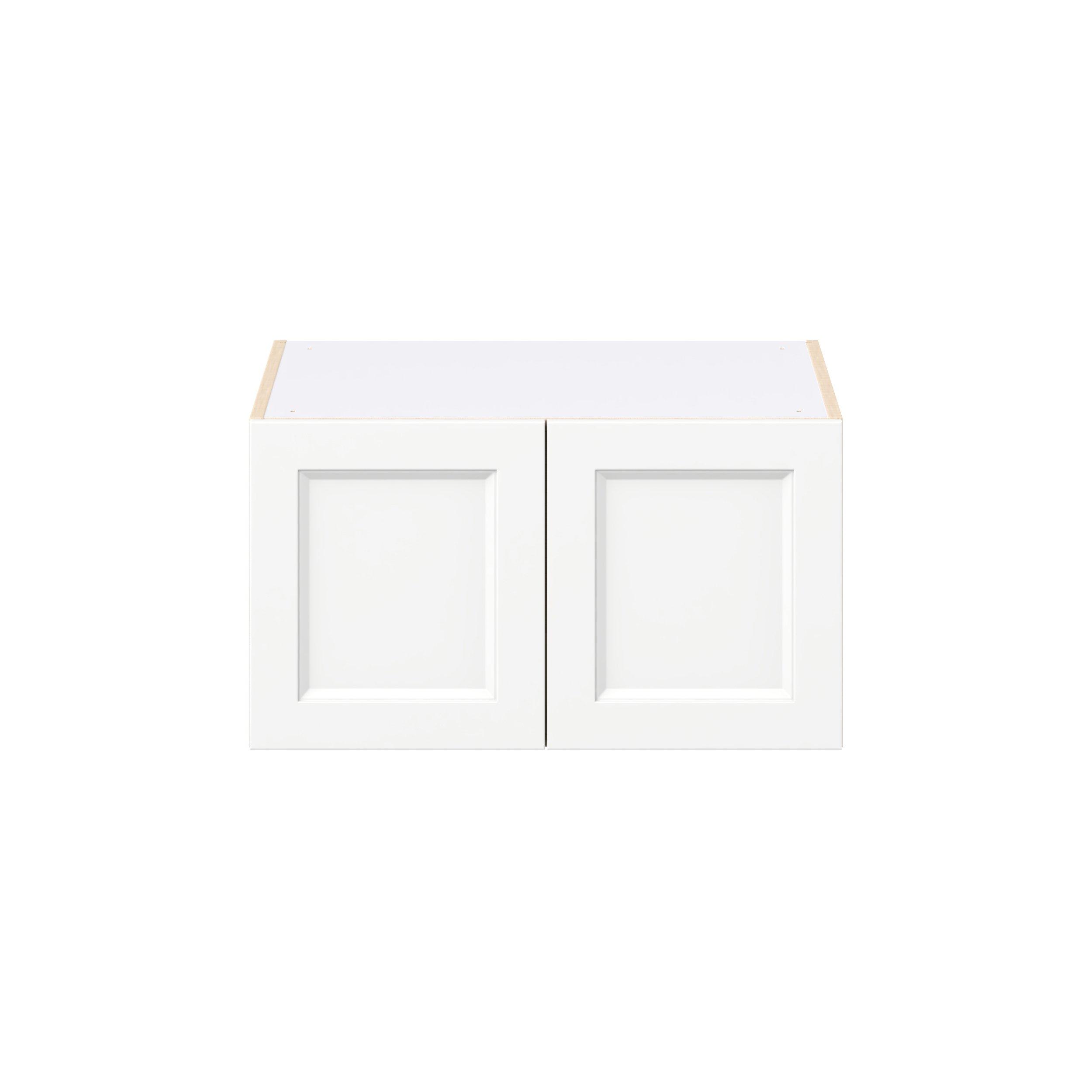 Peachtree 27 in. Painted Bright White Bridge Wall Cabinet