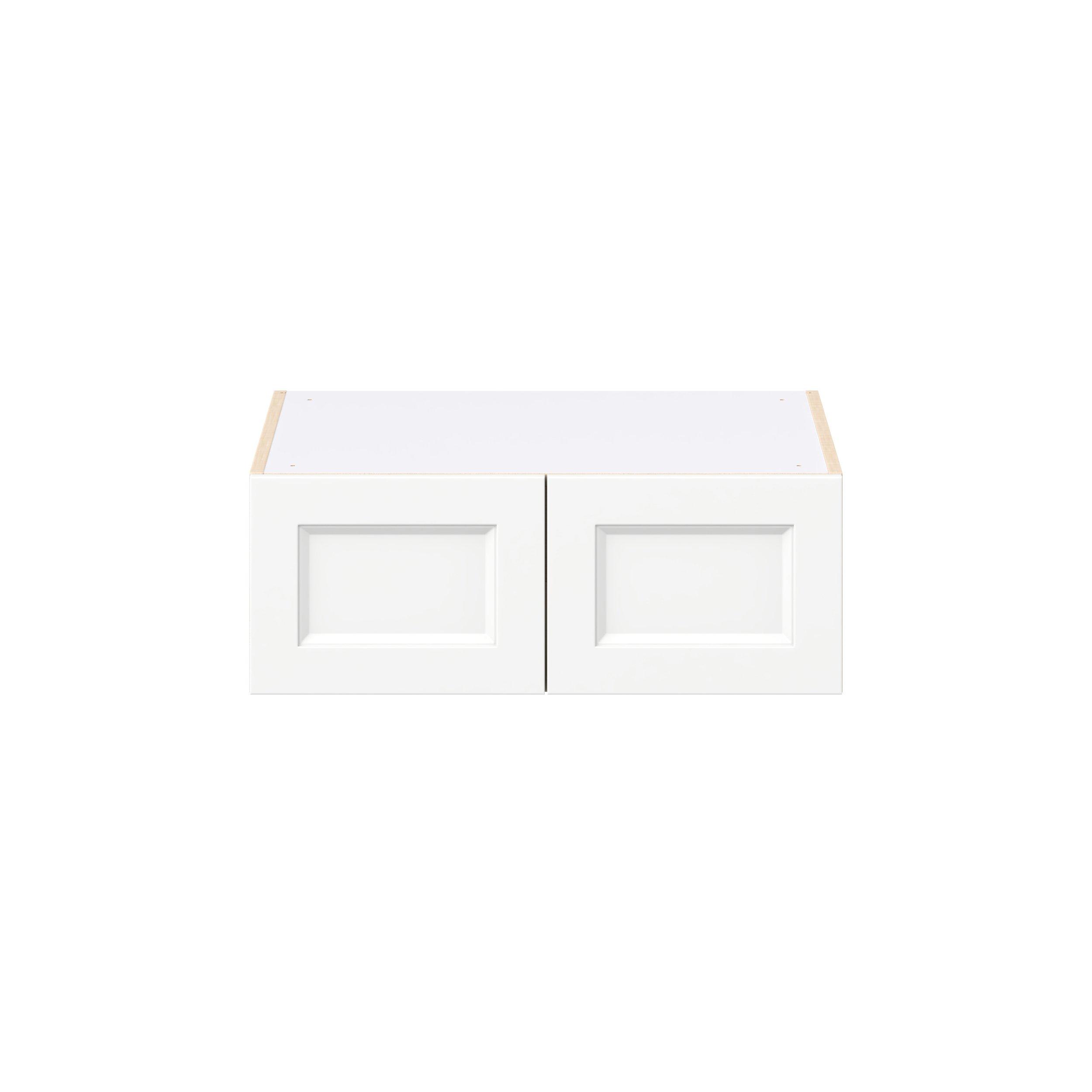 Peachtree 27 in. Painted Bright White Bridge Wall Cabinet