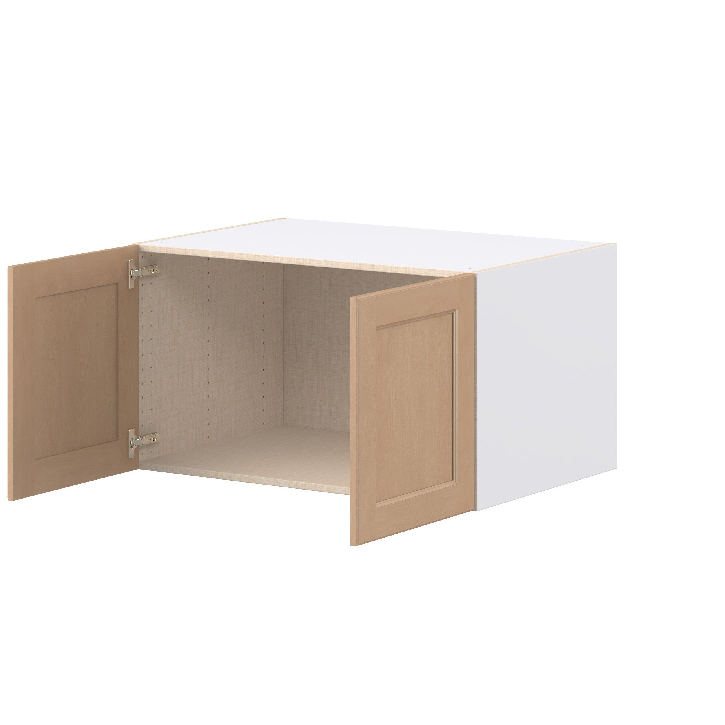 Sugarhill 36 in. Stained Sugar Cookie Bridge Wall Cabinet