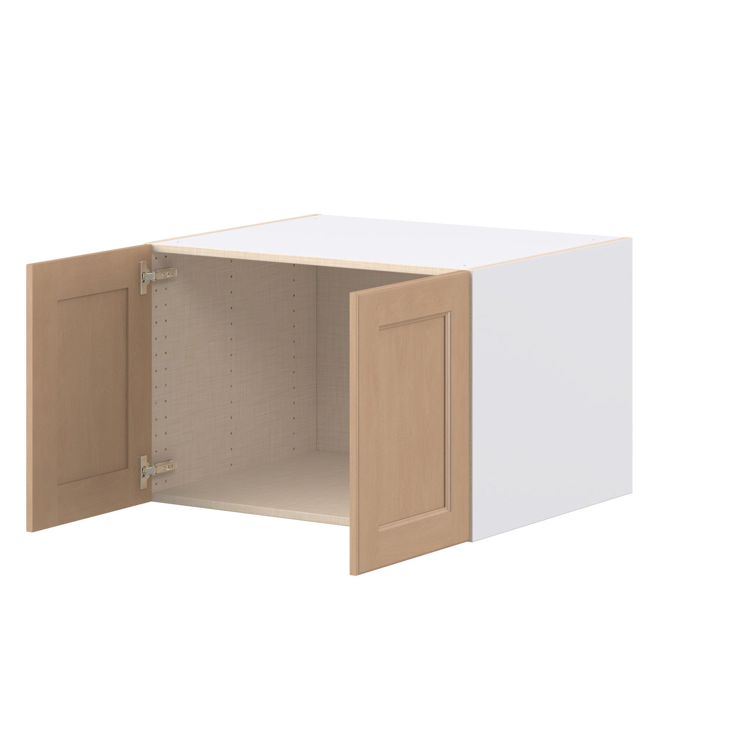Sugarhill 30 in. Stained Sugar Cookie Bridge Wall Cabinet