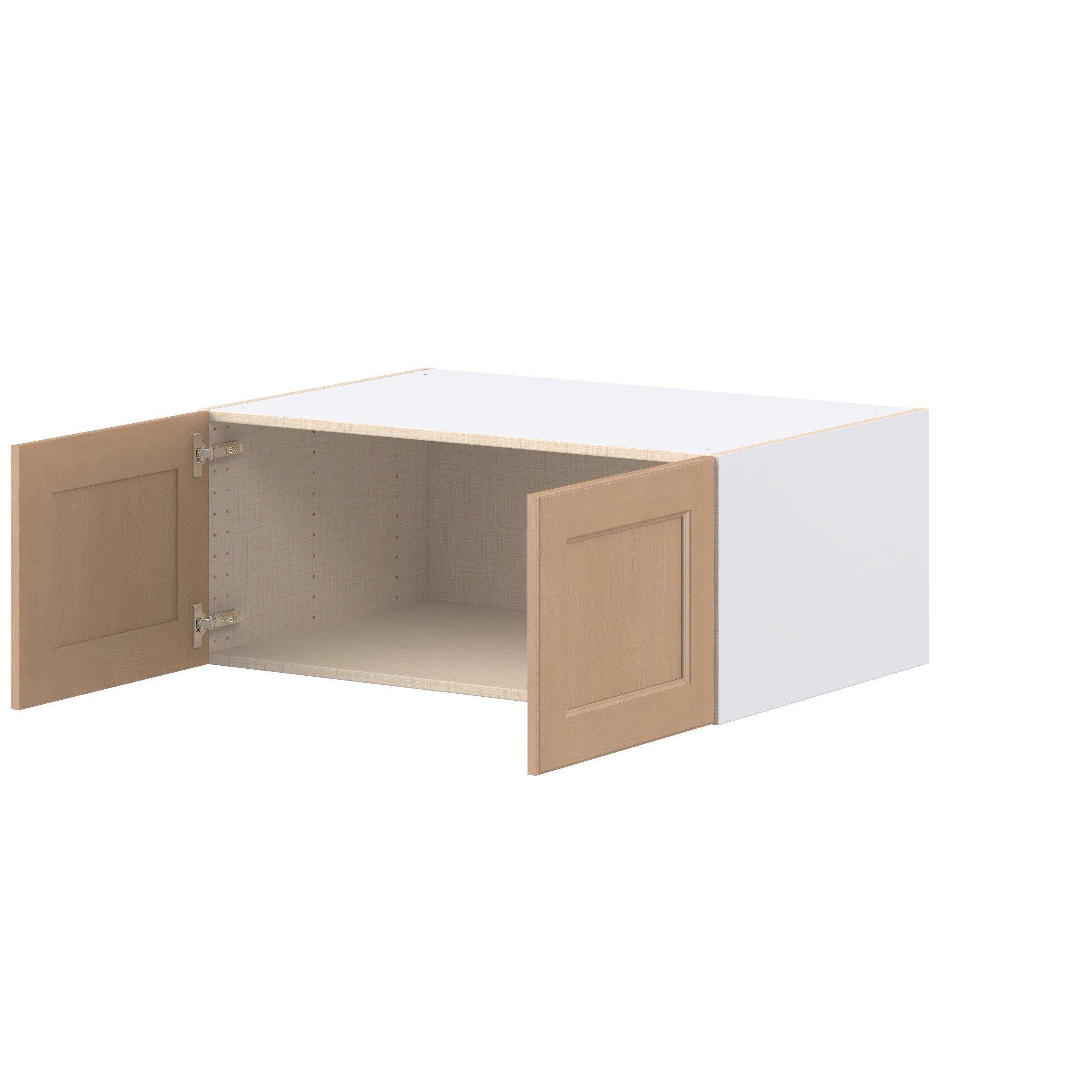 Sugarhill 36 in. Stained Sugar Cookie Bridge Wall Cabinet