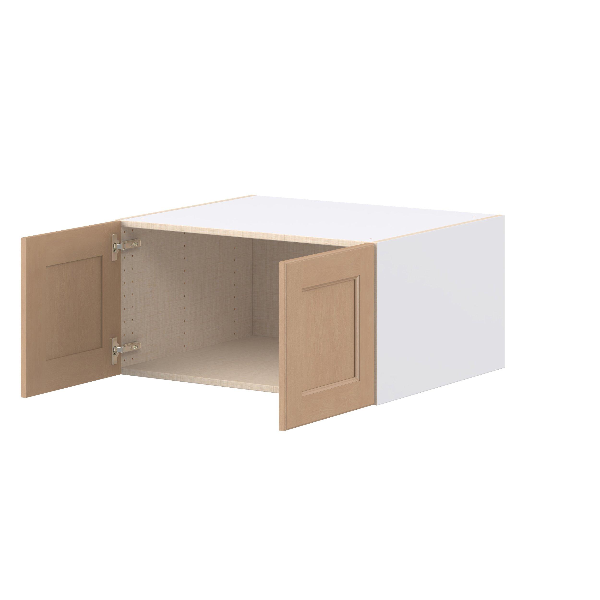 Sugarhill 30 in. Stained Sugar Cookie Bridge Wall Cabinet
