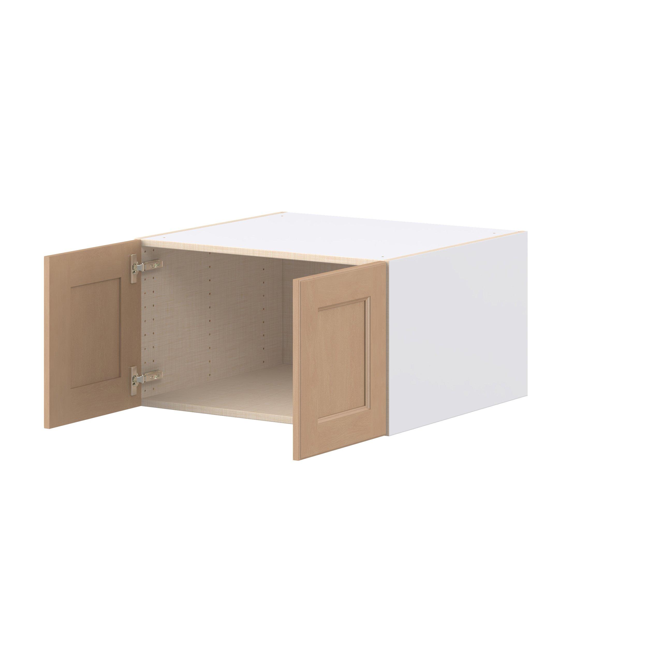 Sugarhill 27 in. Stained Sugar Cookie Bridge Wall Cabinet
