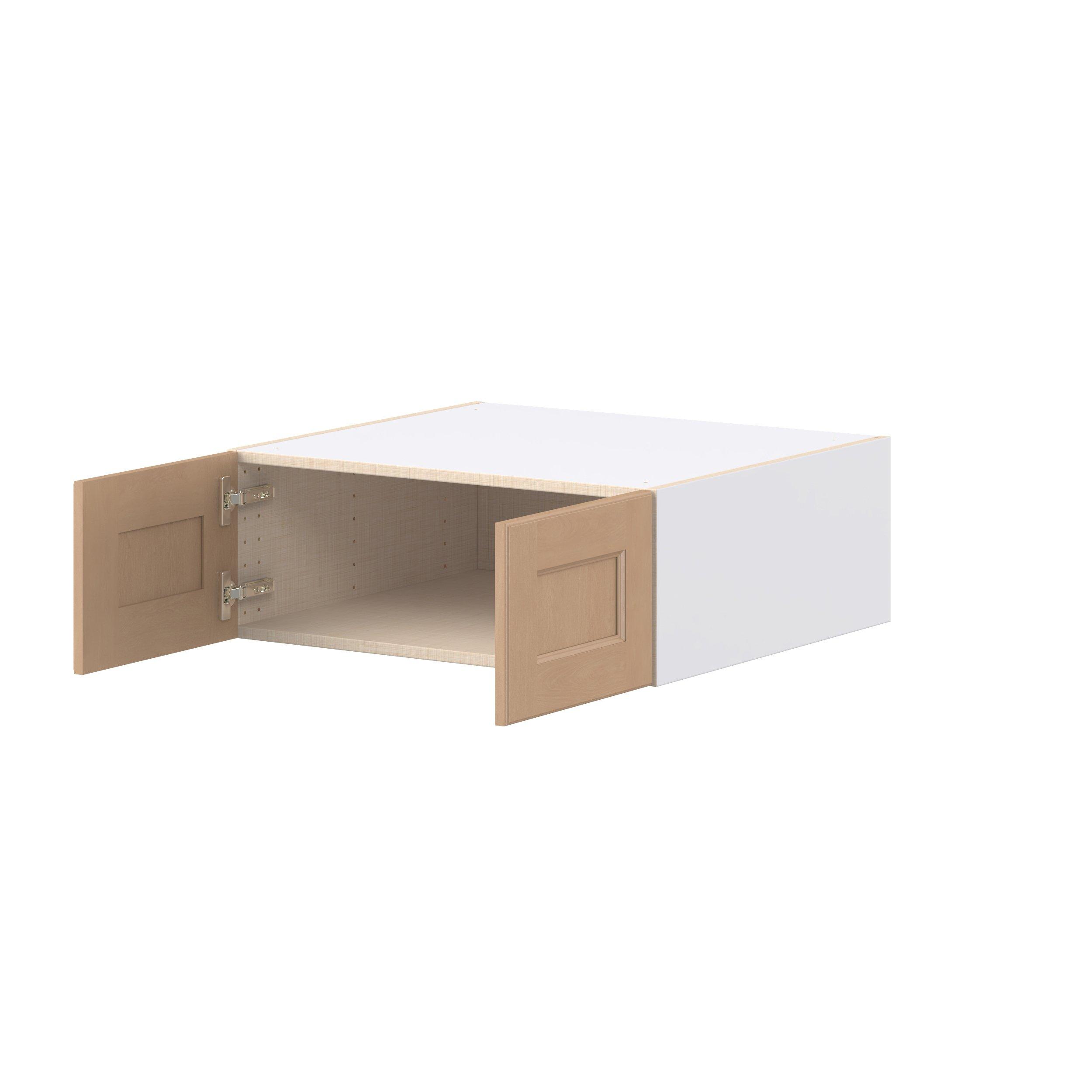 Sugarhill 27 in. Stained Sugar Cookie Bridge Wall Cabinet