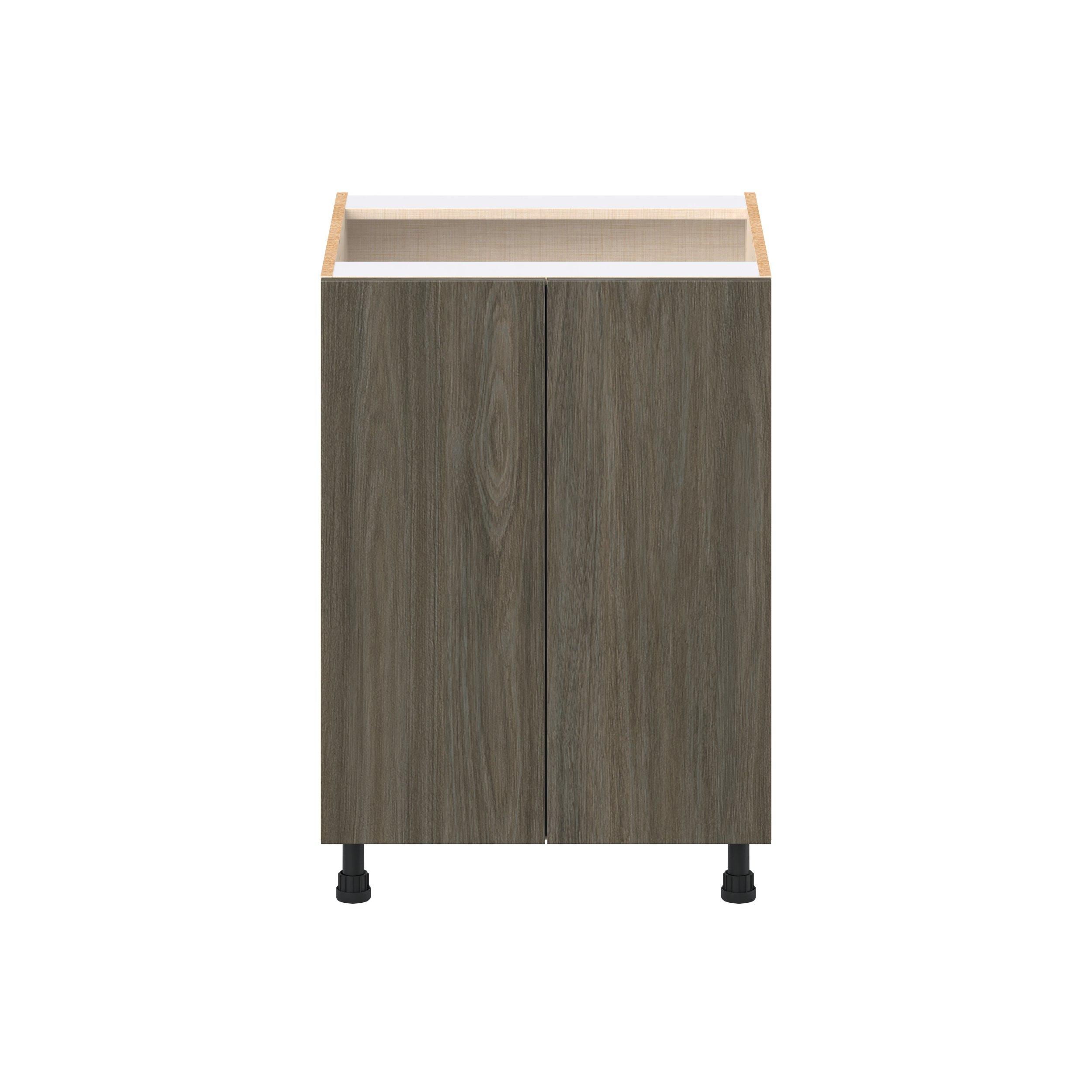 Glenwood 24 in. Burnt Walnut Door Base Cabinet