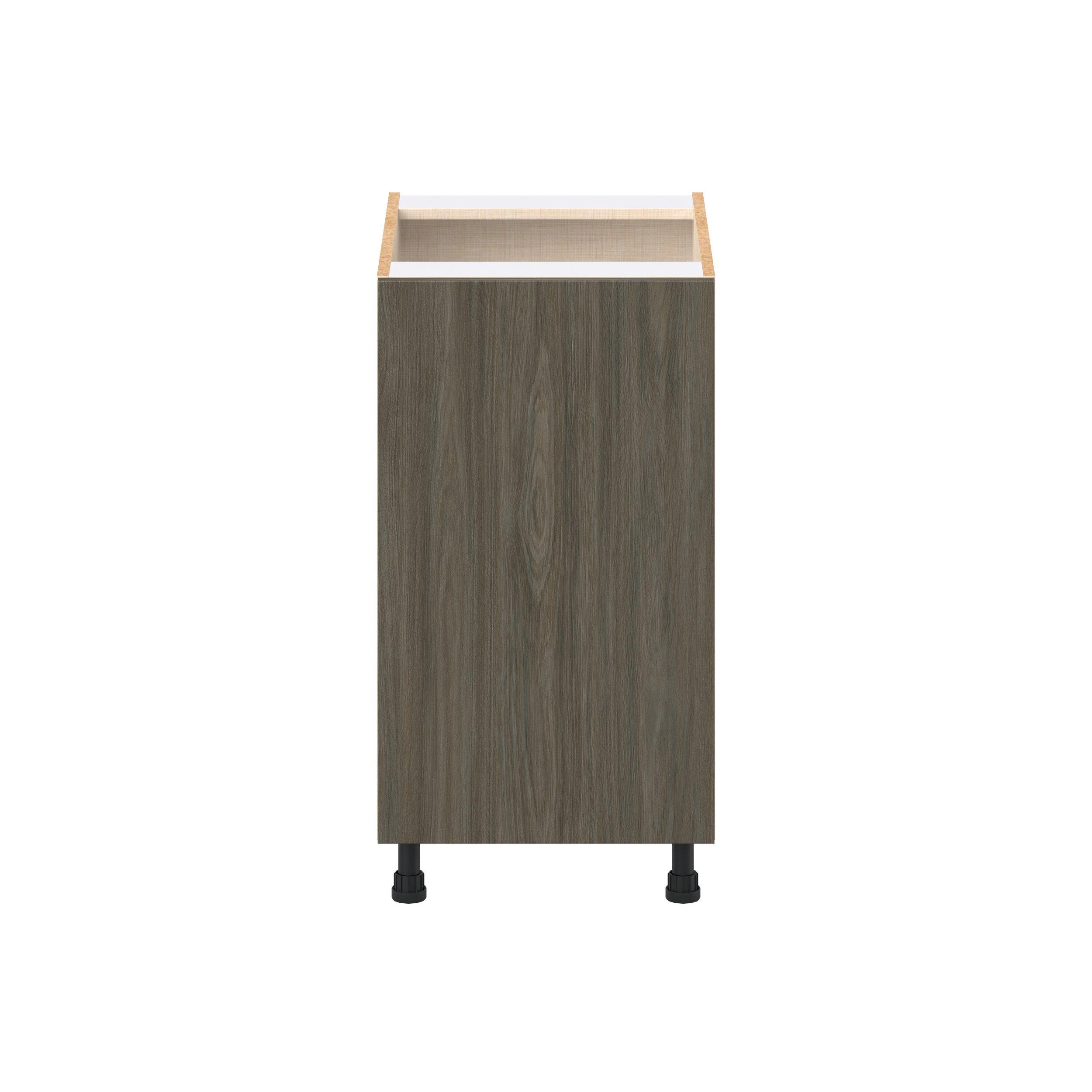 Glenwood 18 in. Burnt Walnut Door Base Cabinet