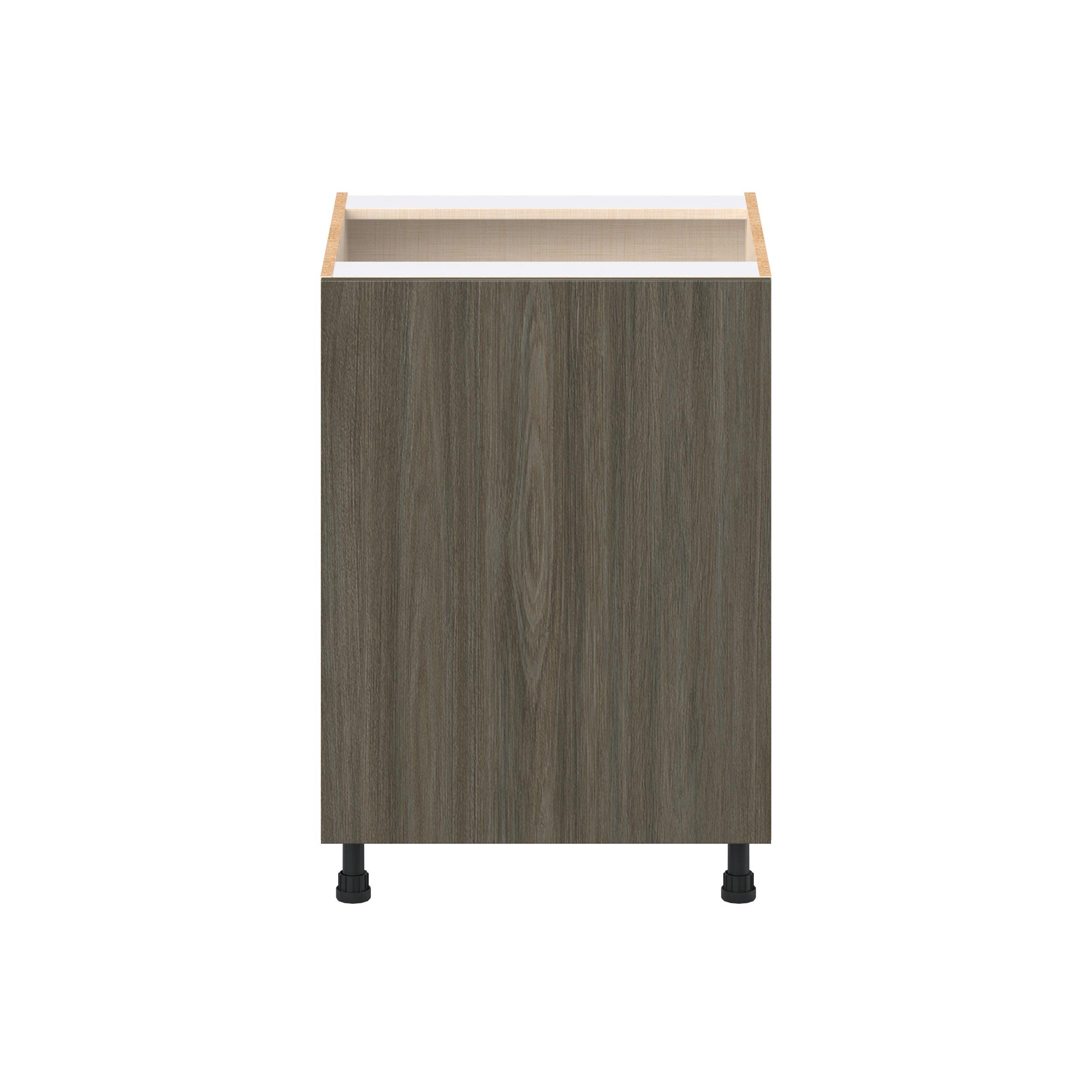 Glenwood 24 in. Burnt Walnut Door Base Cabinet