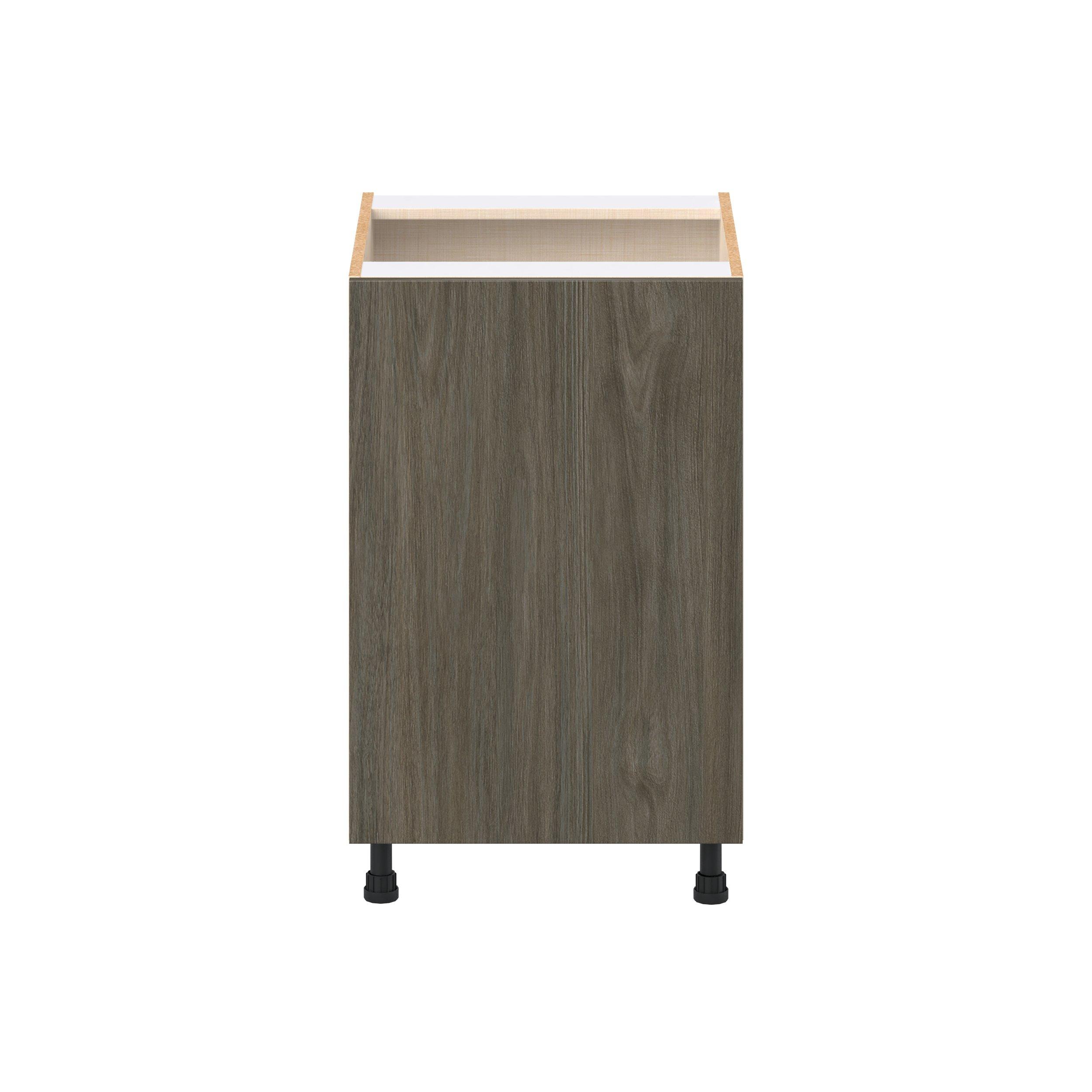Glenwood 21 in. Burnt Walnut Door Base Cabinet