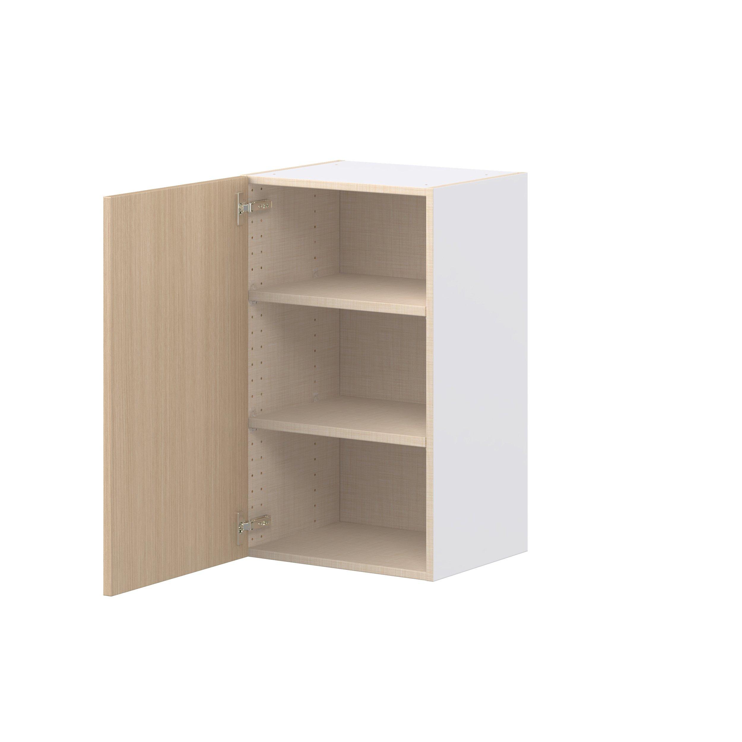 Glenwood 18 in. Mojavi Oak Door Wall Cabinet