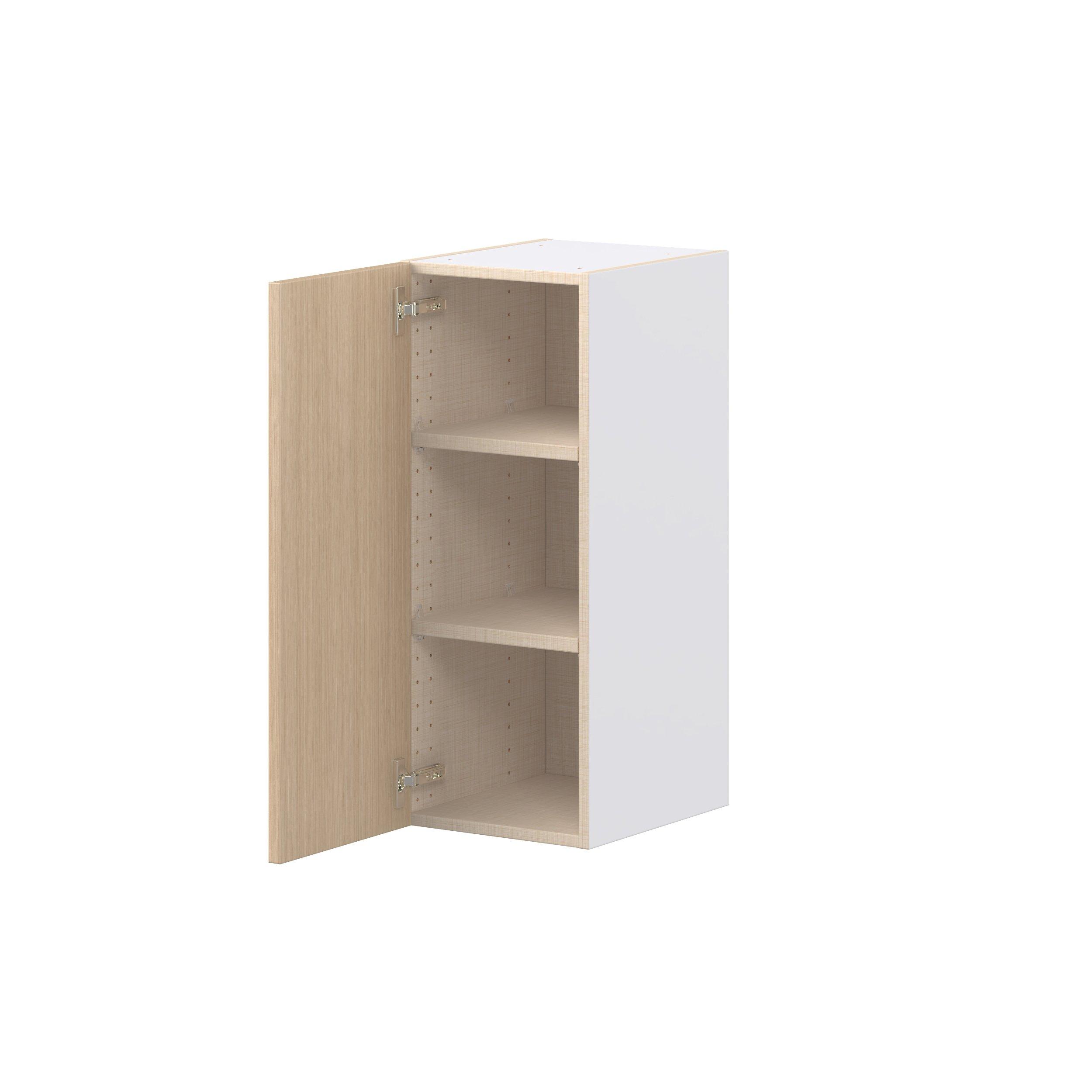 Glenwood 12 in. Mojavi Oak Door Wall Cabinet