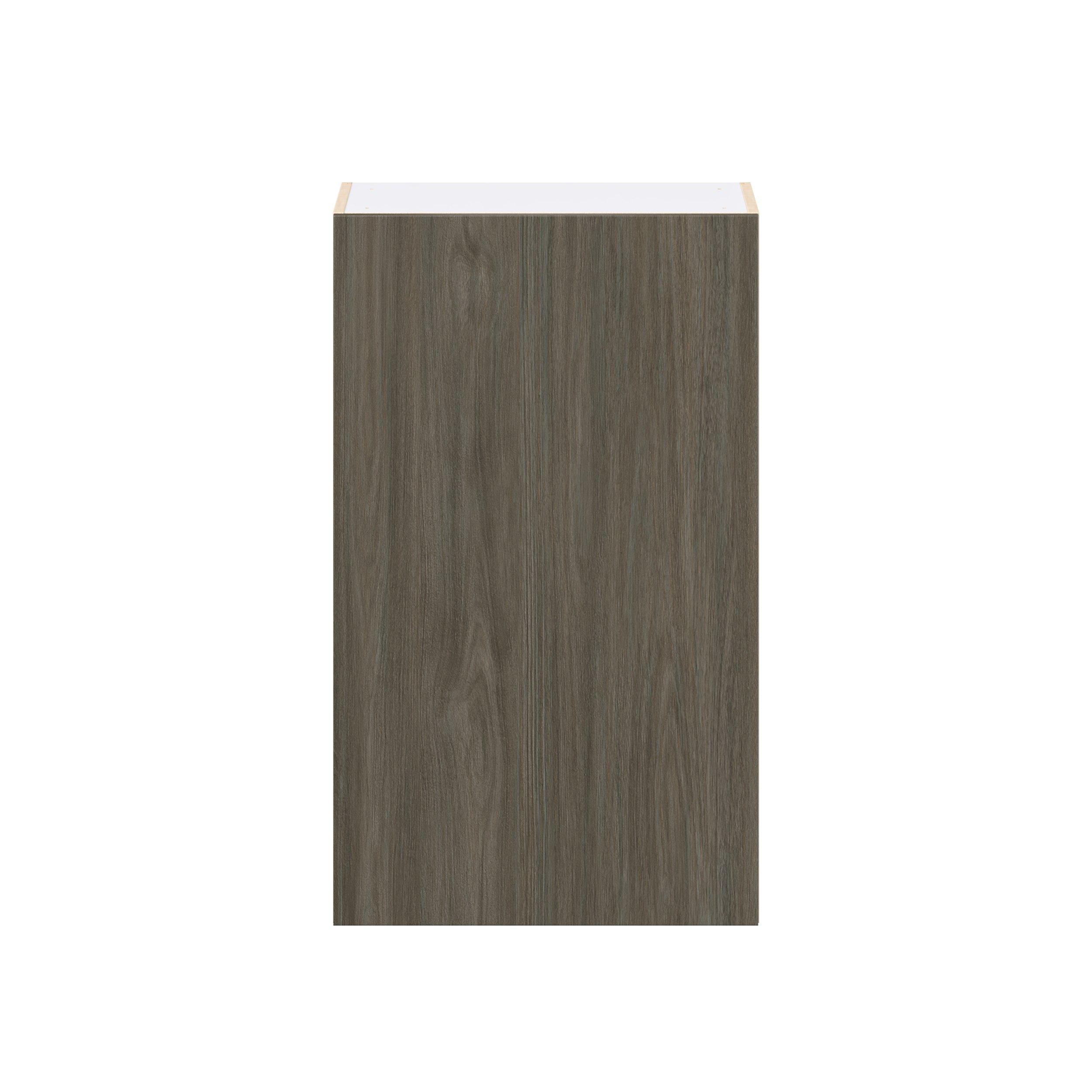 Glenwood 24 in. Burnt Walnut Door Wall Cabinet