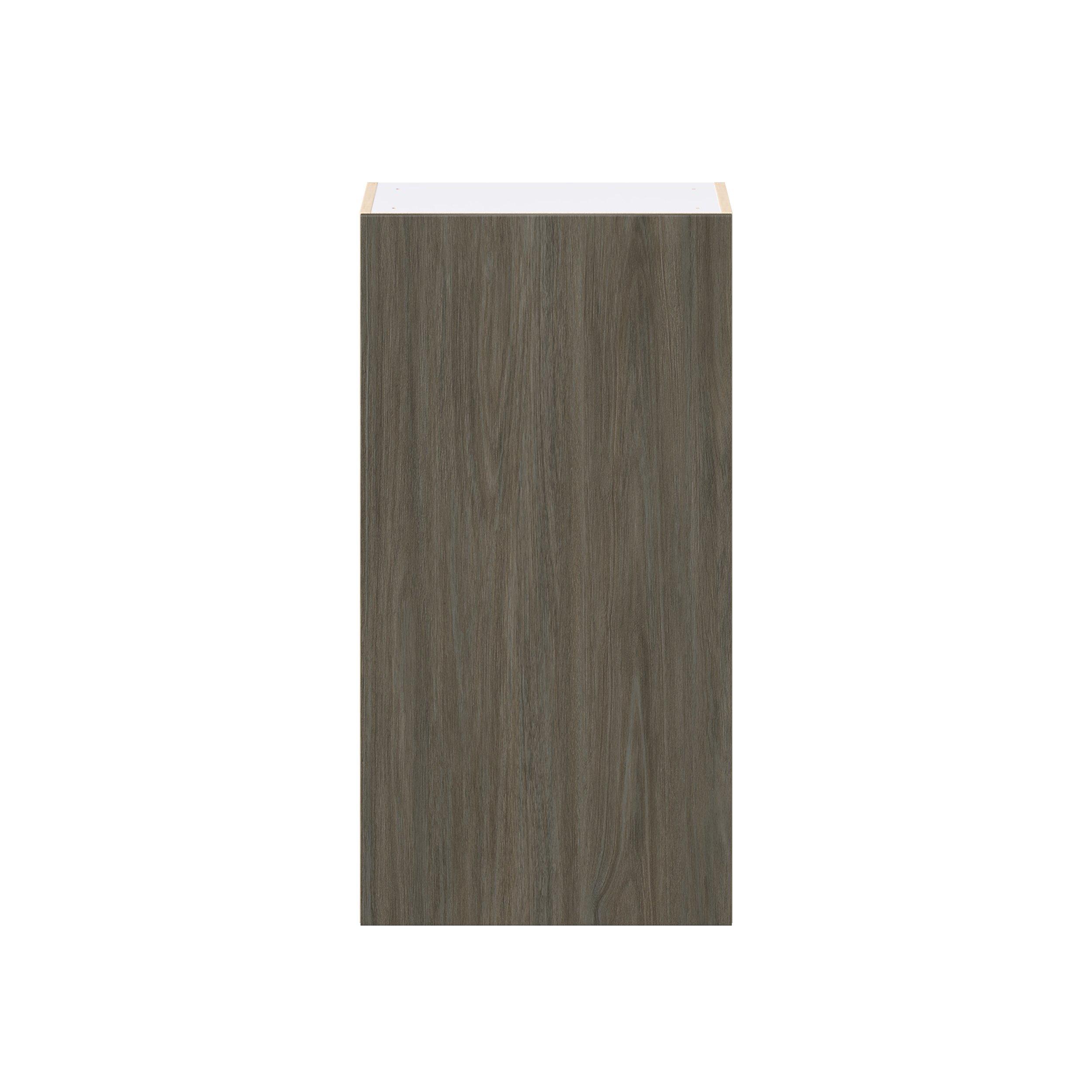 Glenwood 21 in. Burnt Walnut Door Wall Cabinet