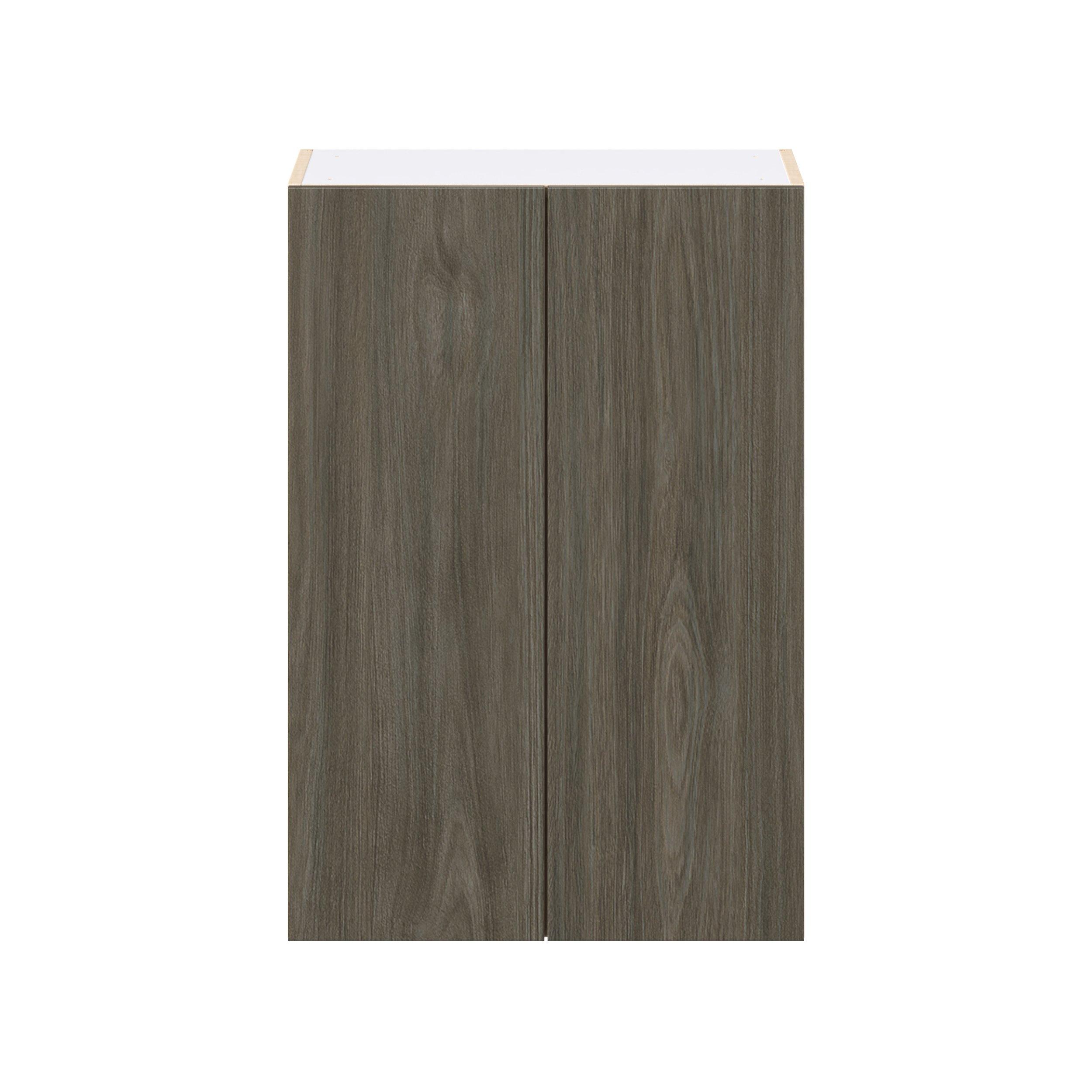 Glenwood 24 in. Burnt Walnut Door Wall Cabinet